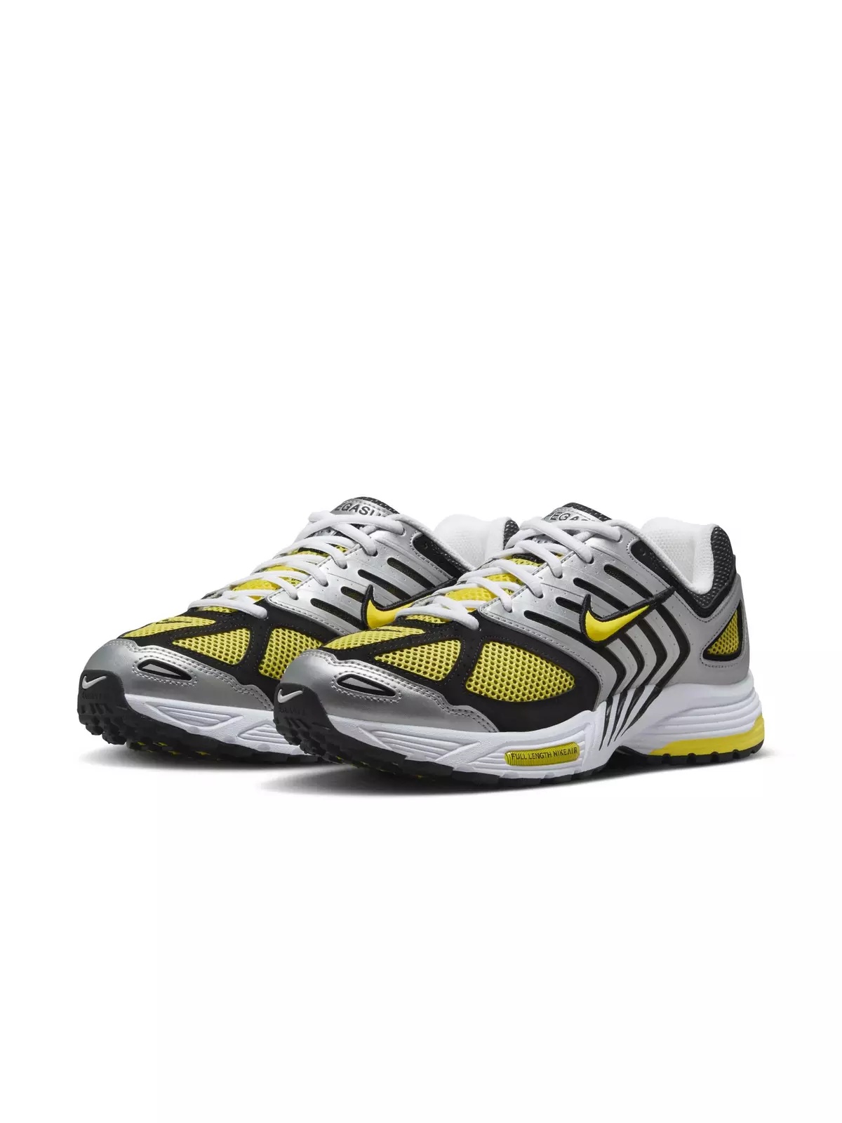 Air Pegasus 2005 "White/Opti Yellow/Metallic Silver/Black" Women's Shoe - 5