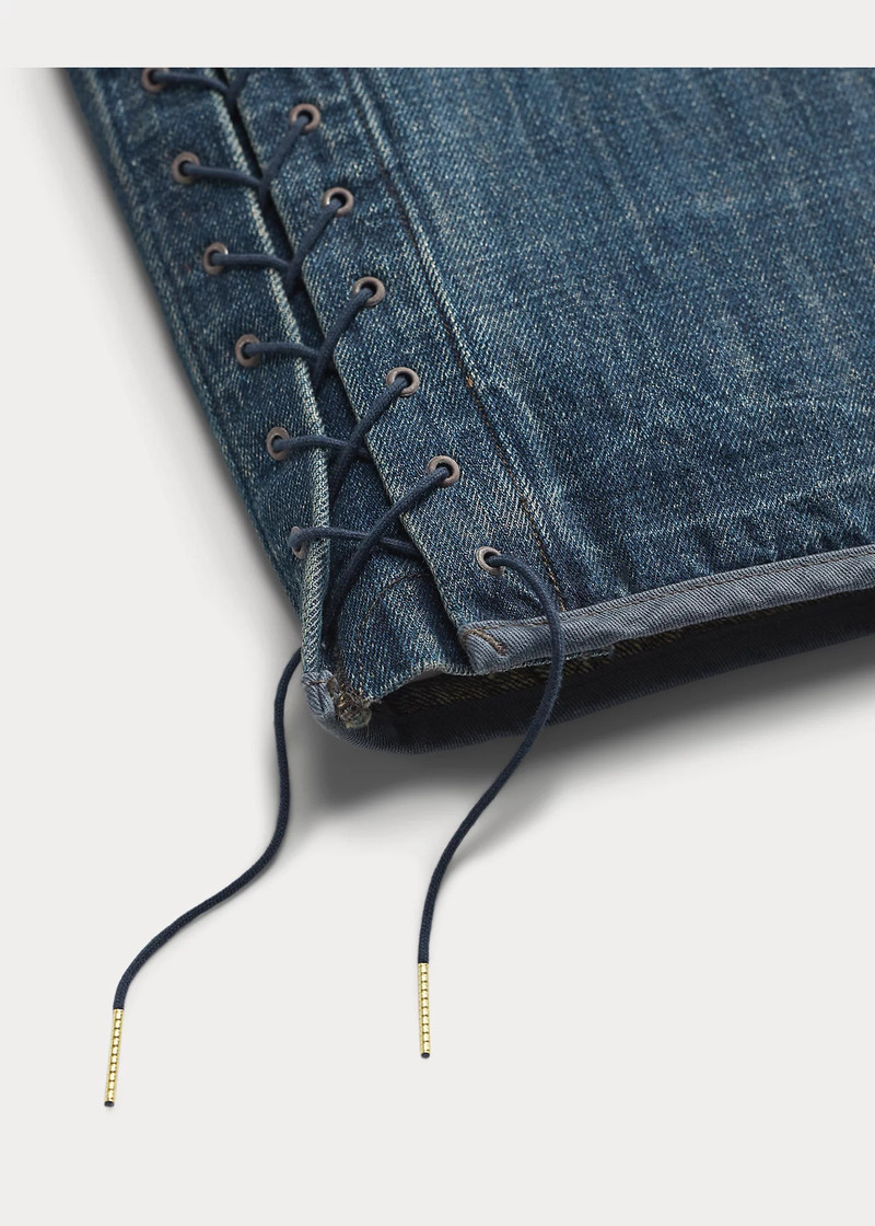 Quilted Denim Cargo Pant 4