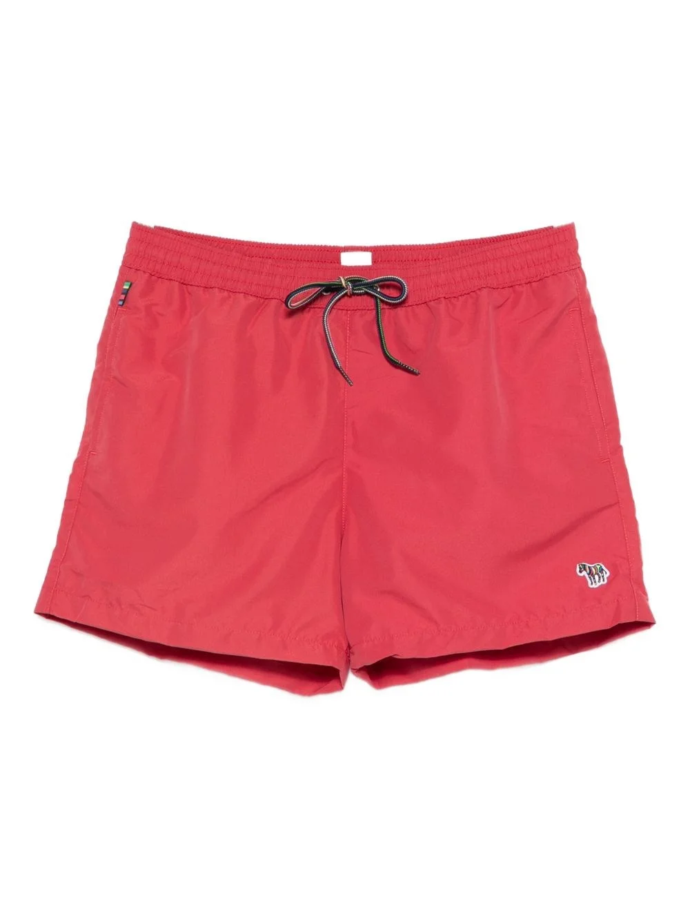 Zebra logo swim shorts - 1
