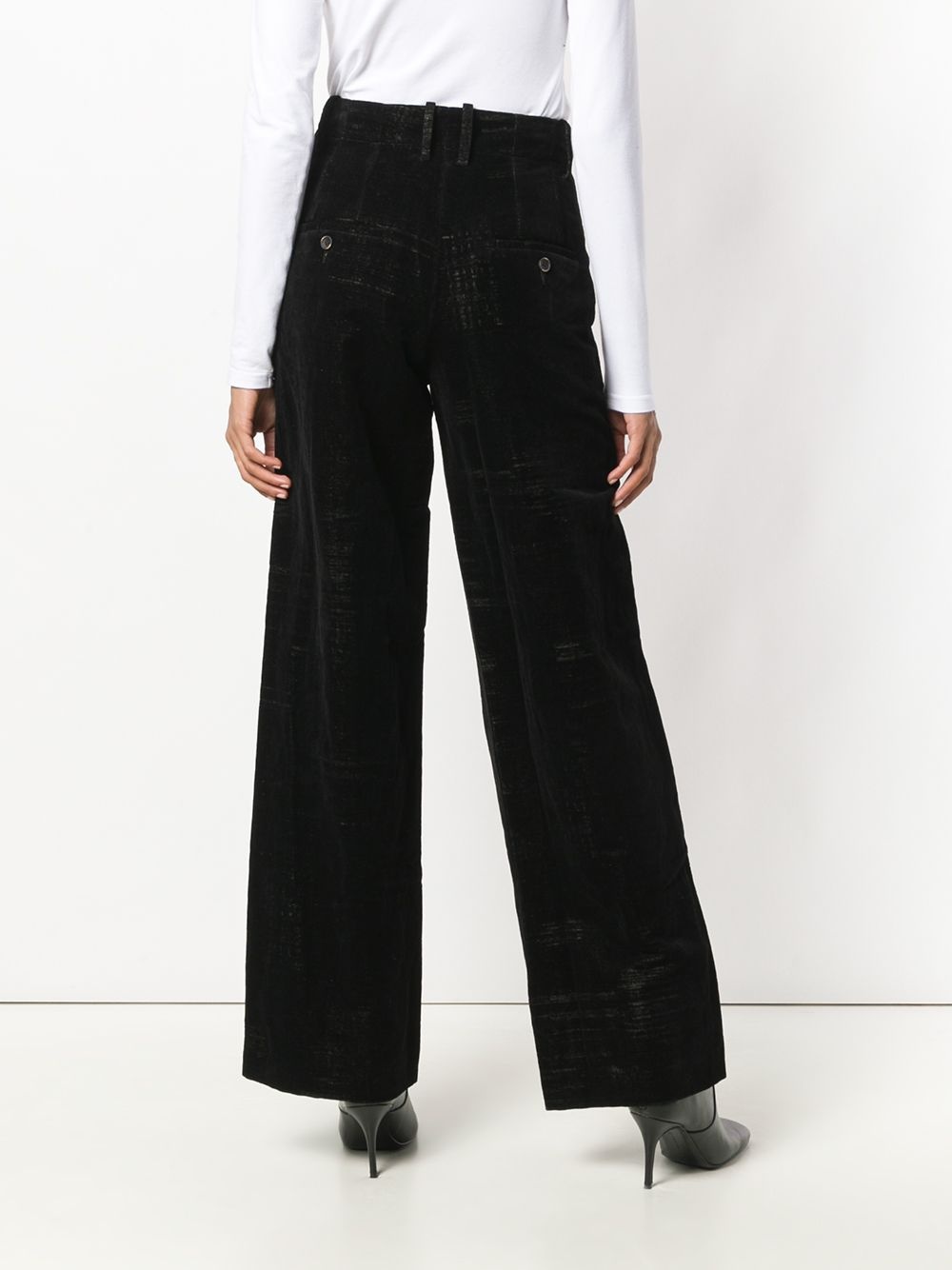 wide leg trousers - 4