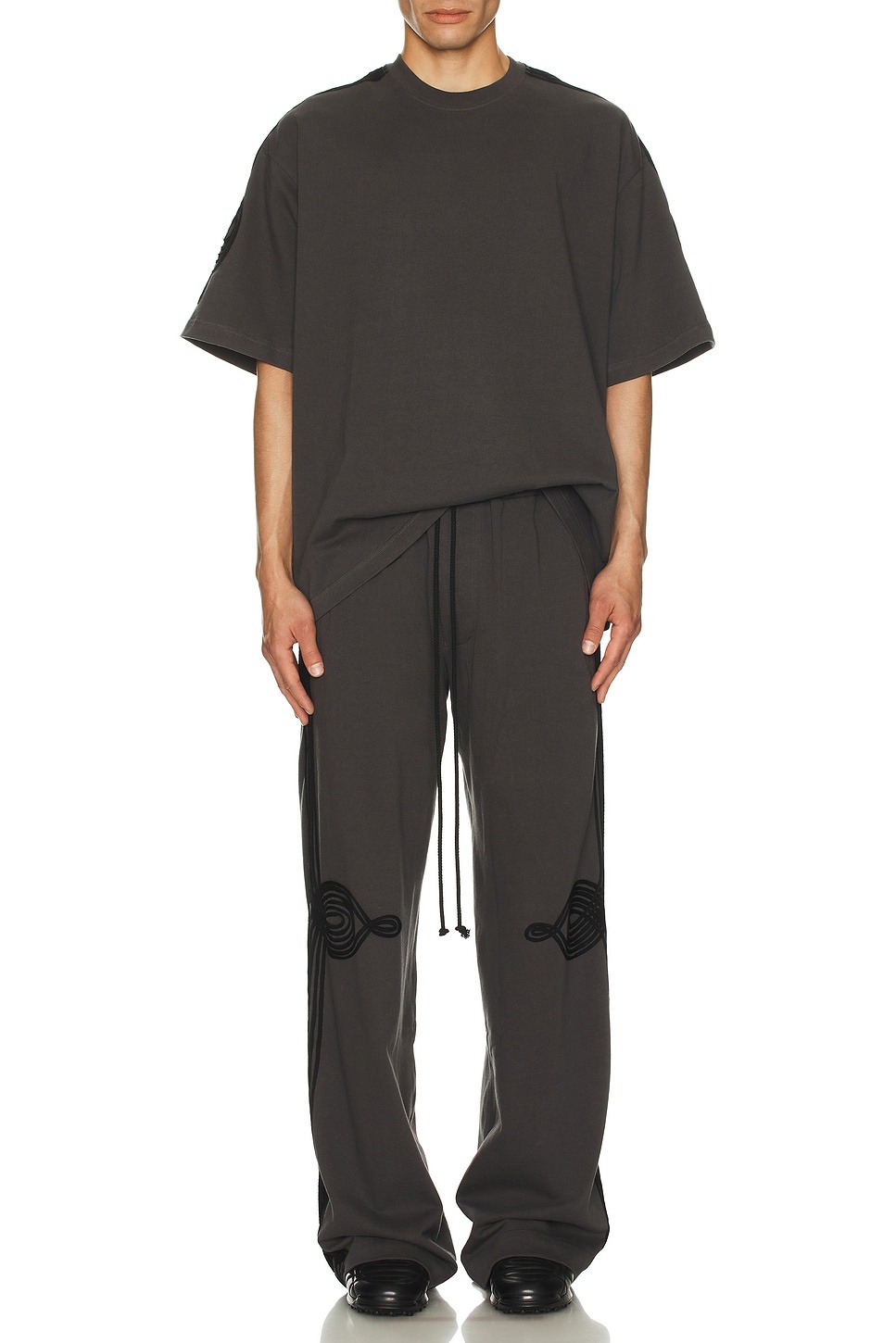 Applique Relaxed Lounge Pants - 5