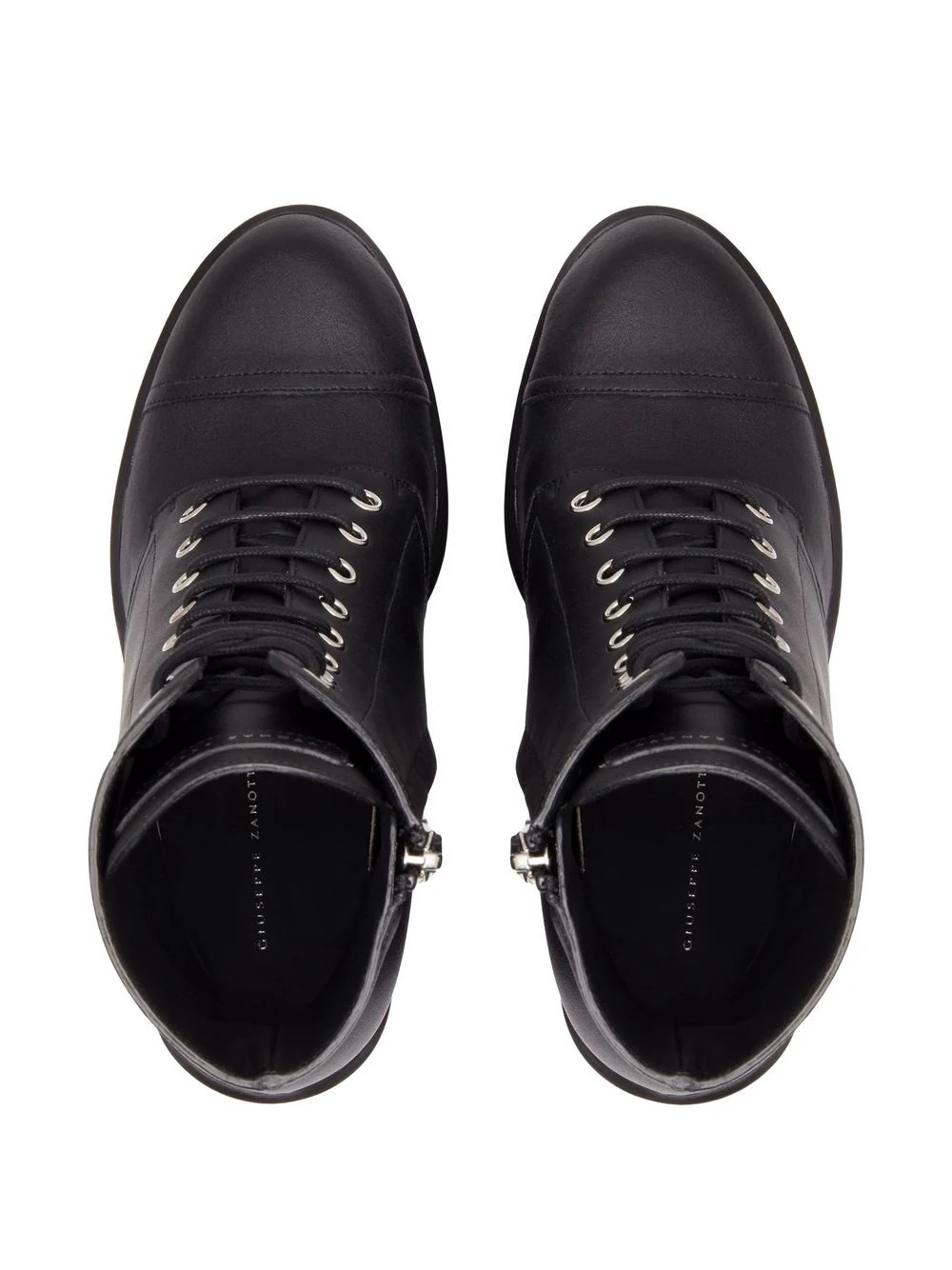 Camille lace-up cargo boots - 6