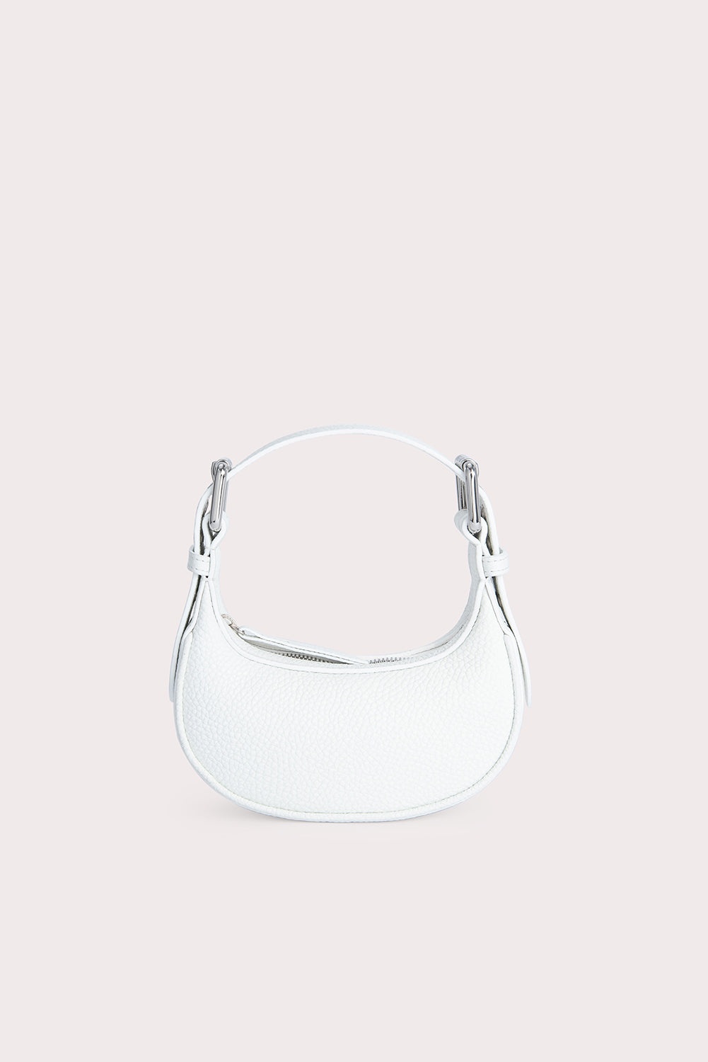 Mini Soho White Flat Grain Leather - 1