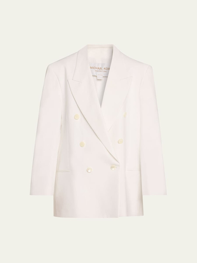 Shawn Linen Double-Breasted Jacket 1