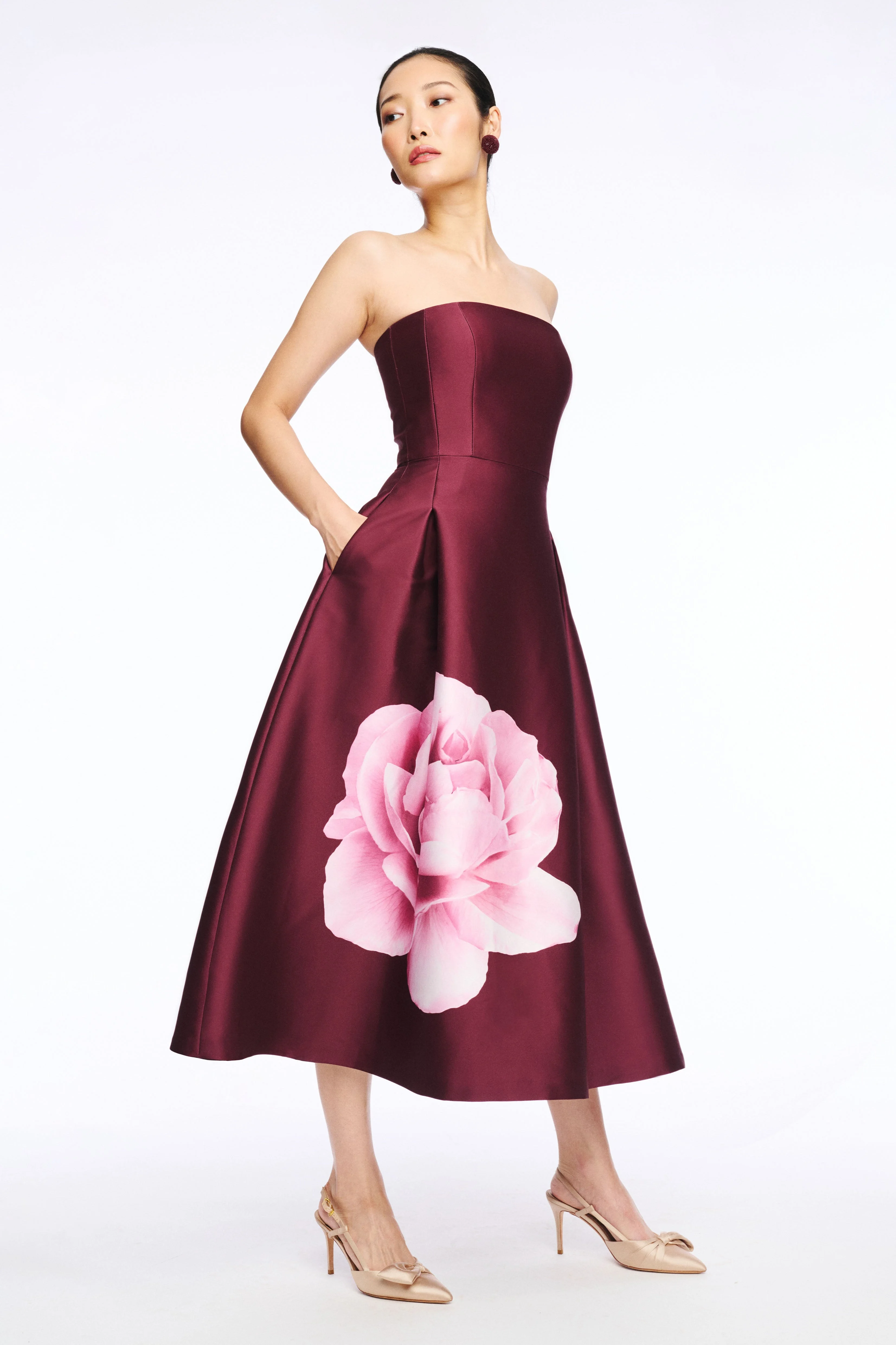 SHAY DRESS - BORDEAUX ESPERANCE - 1