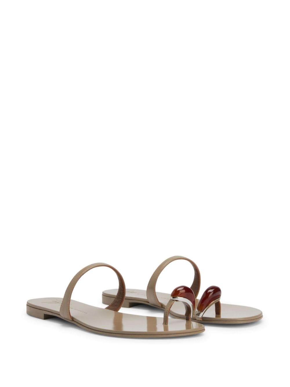 Acates leather flip flips - 2
