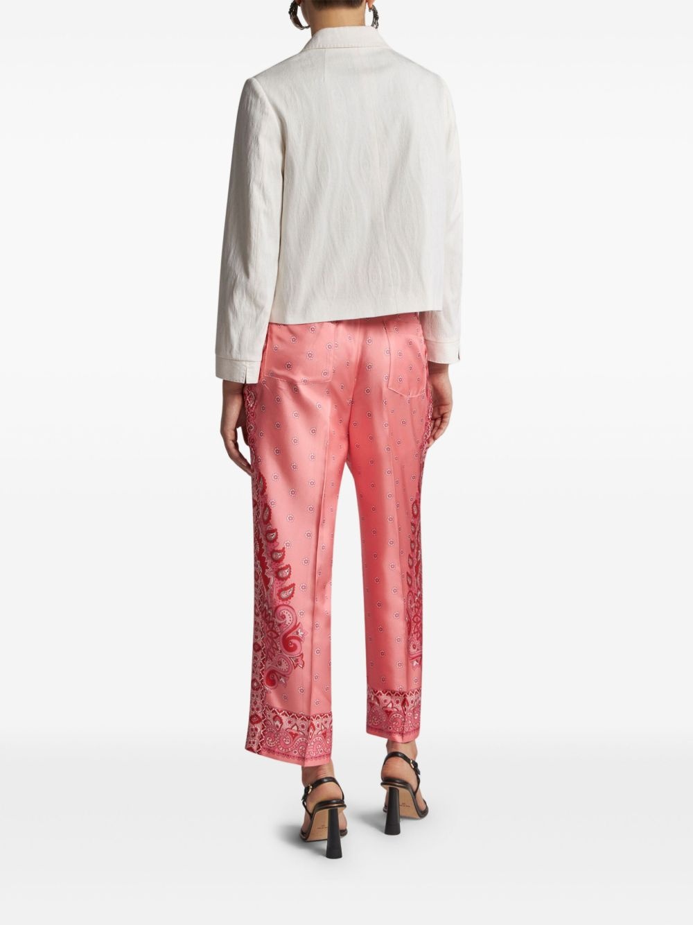 jacquard-pattern jacket - 3