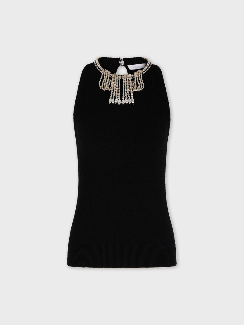 EMBROIDERED KNIT TOP 1