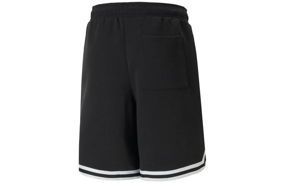 PUMA Logo Automatic Basketball Shorts 'Black' 536134-01 - 2