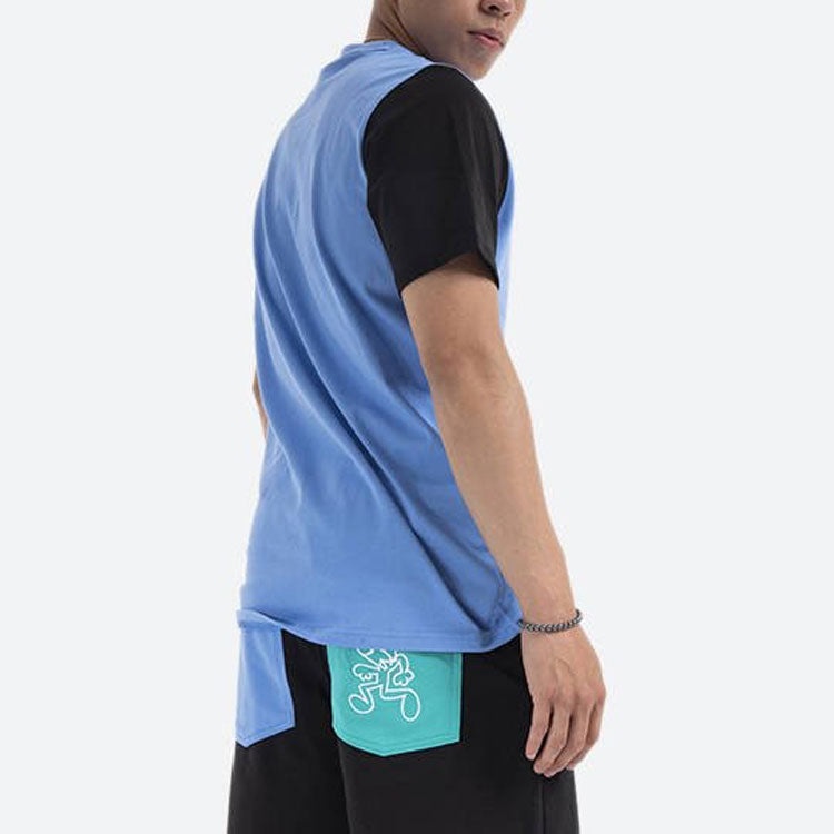 PUMA x Mr Doodle Crossover Casual Sports Round Neck Short Sleeve Blue 530652-83 - 3