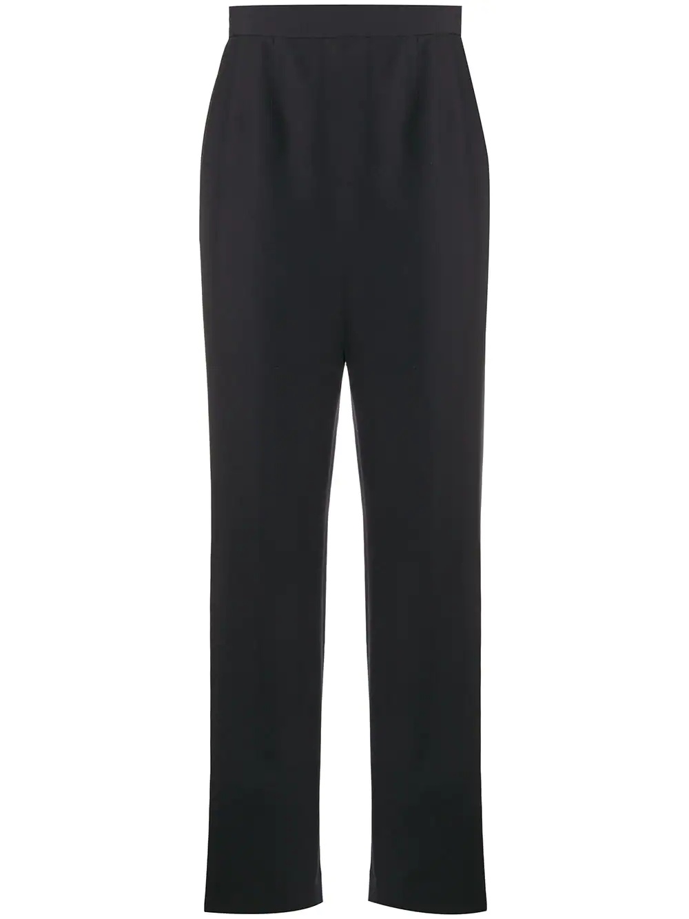 sculptural-clip tailored trousers - 1