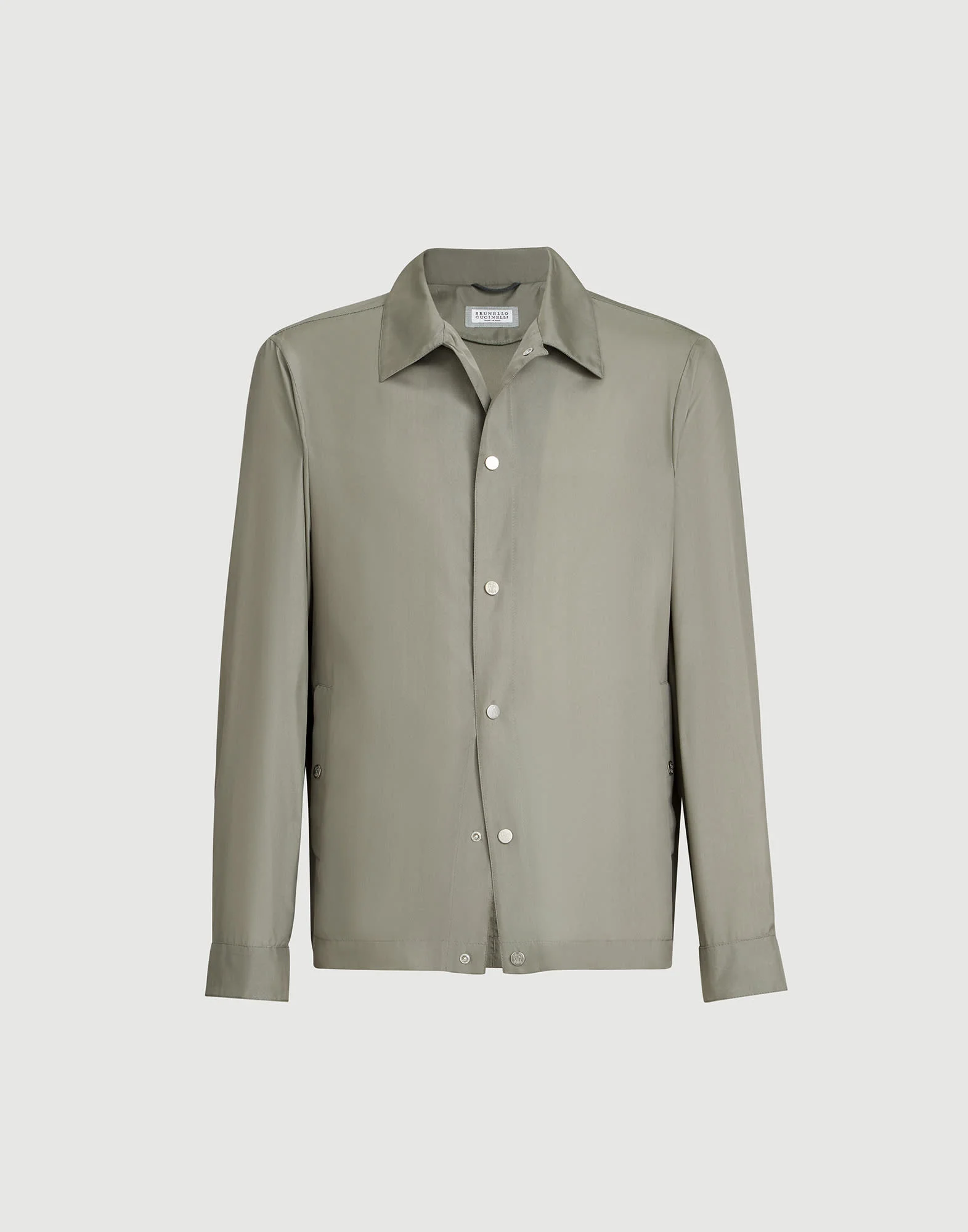 Bonded silk unlined outerwear jacket - 1