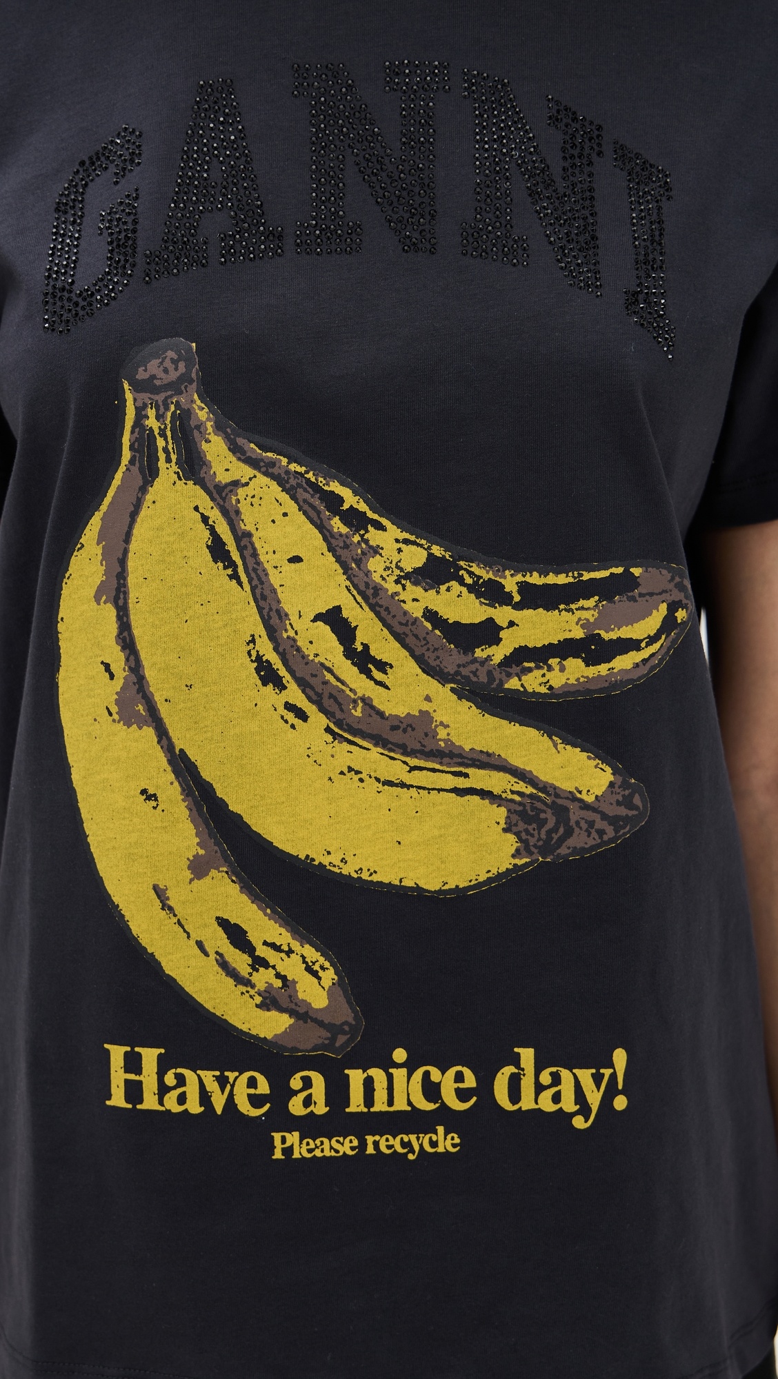 Basic Cotton Jersey Banana Relaxed Tee - 5