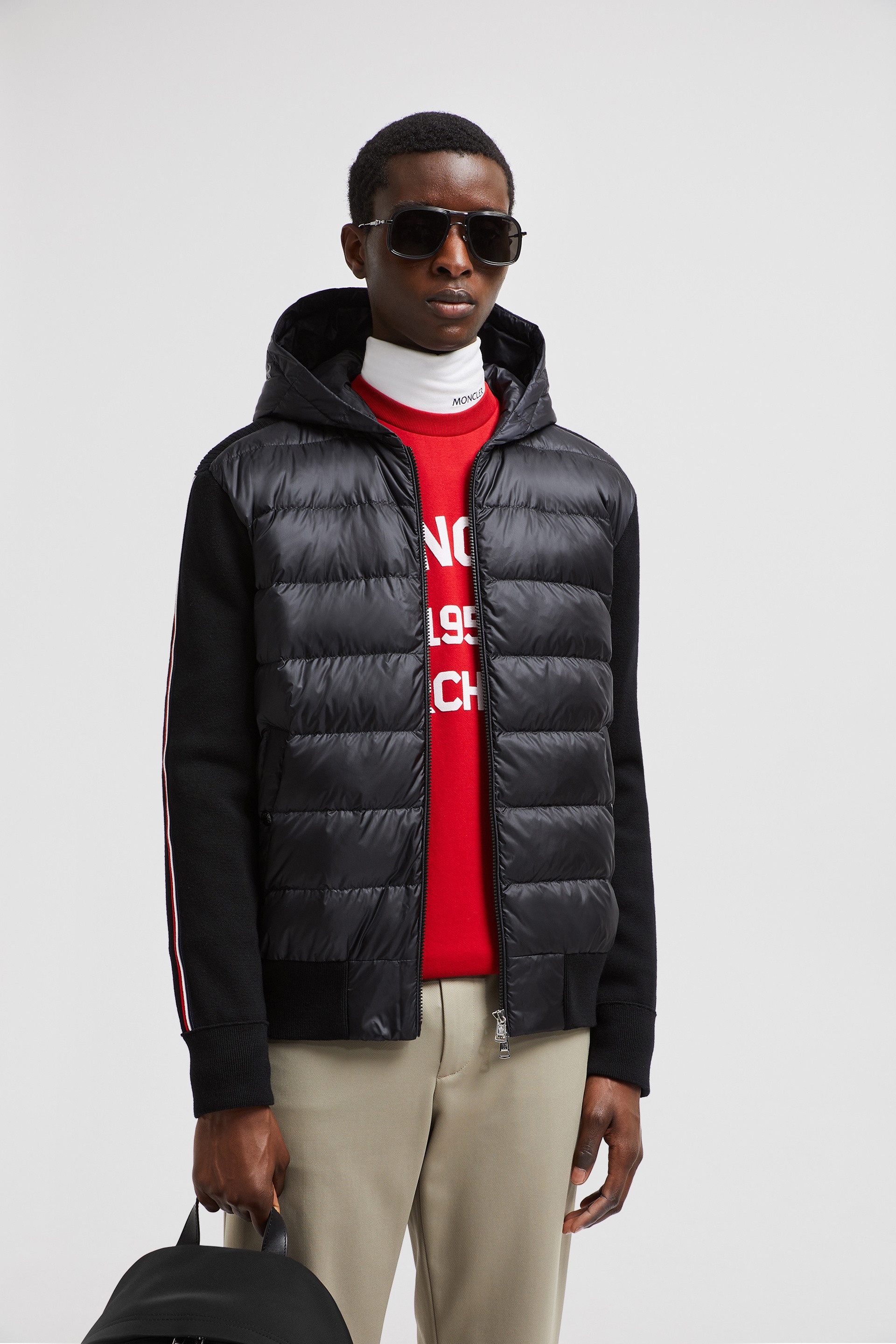 【MONCLER】Paddedウールパーカー Moncler Padded Wool Hoodie | REVERSIBLE