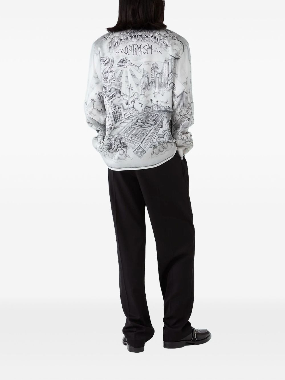 graphic-print shirt - 3