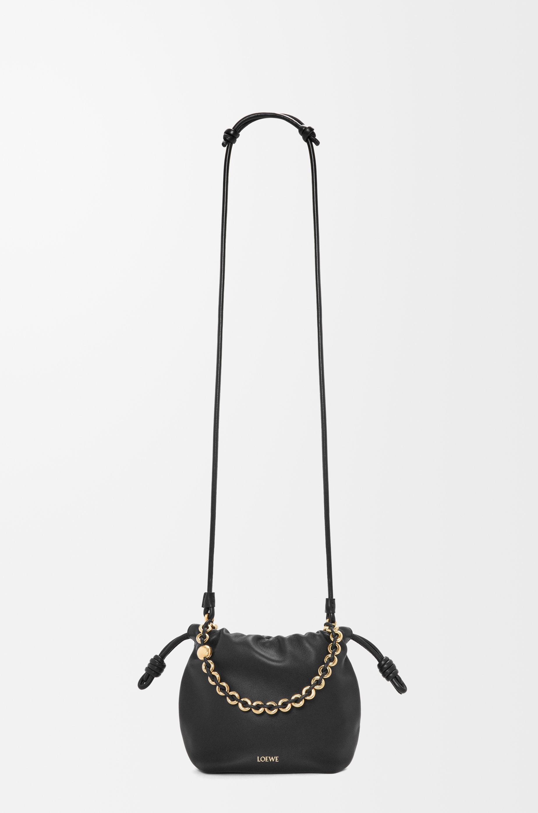 Mini Flamenco Purse bag in mellow nappa lambskin - 9