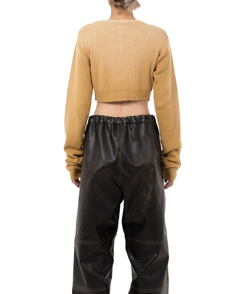 Sun Faded Like Cropped Knit Sweater 18