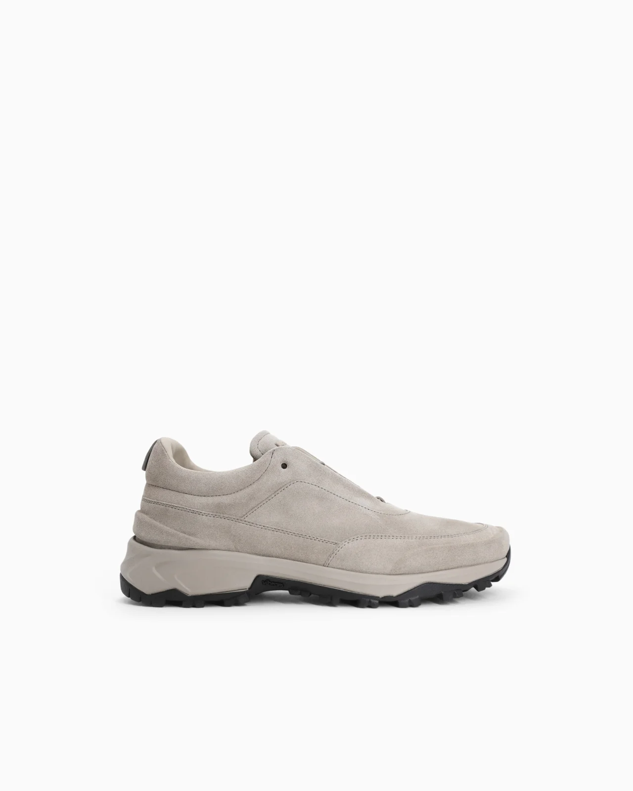 LACED SHOE IN SUEDE AND LEATHER - 1