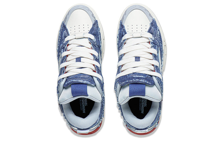 (WMNS) Li-Ning Superwave Golden 'Denim Blue White' AECS074-10 - 18