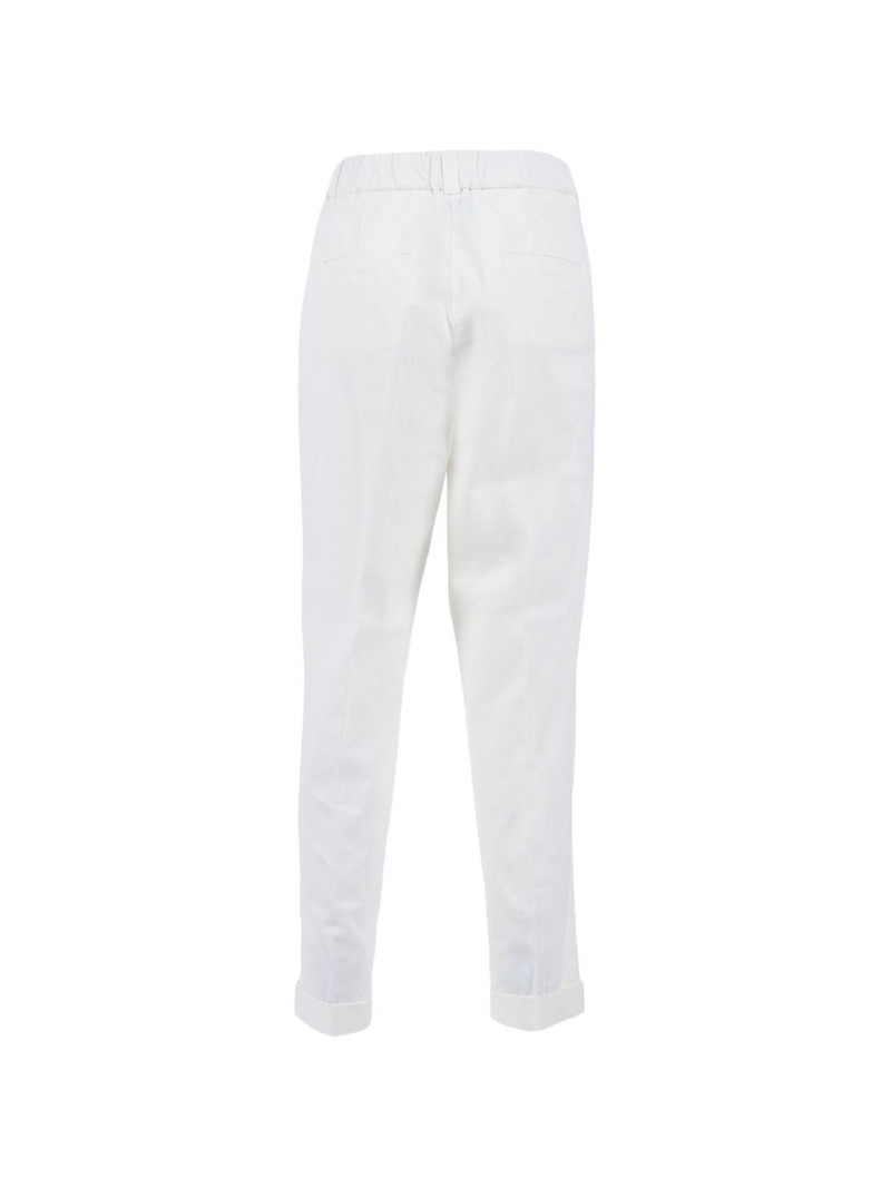 PESERICO cuffed tapered trousers outlook
