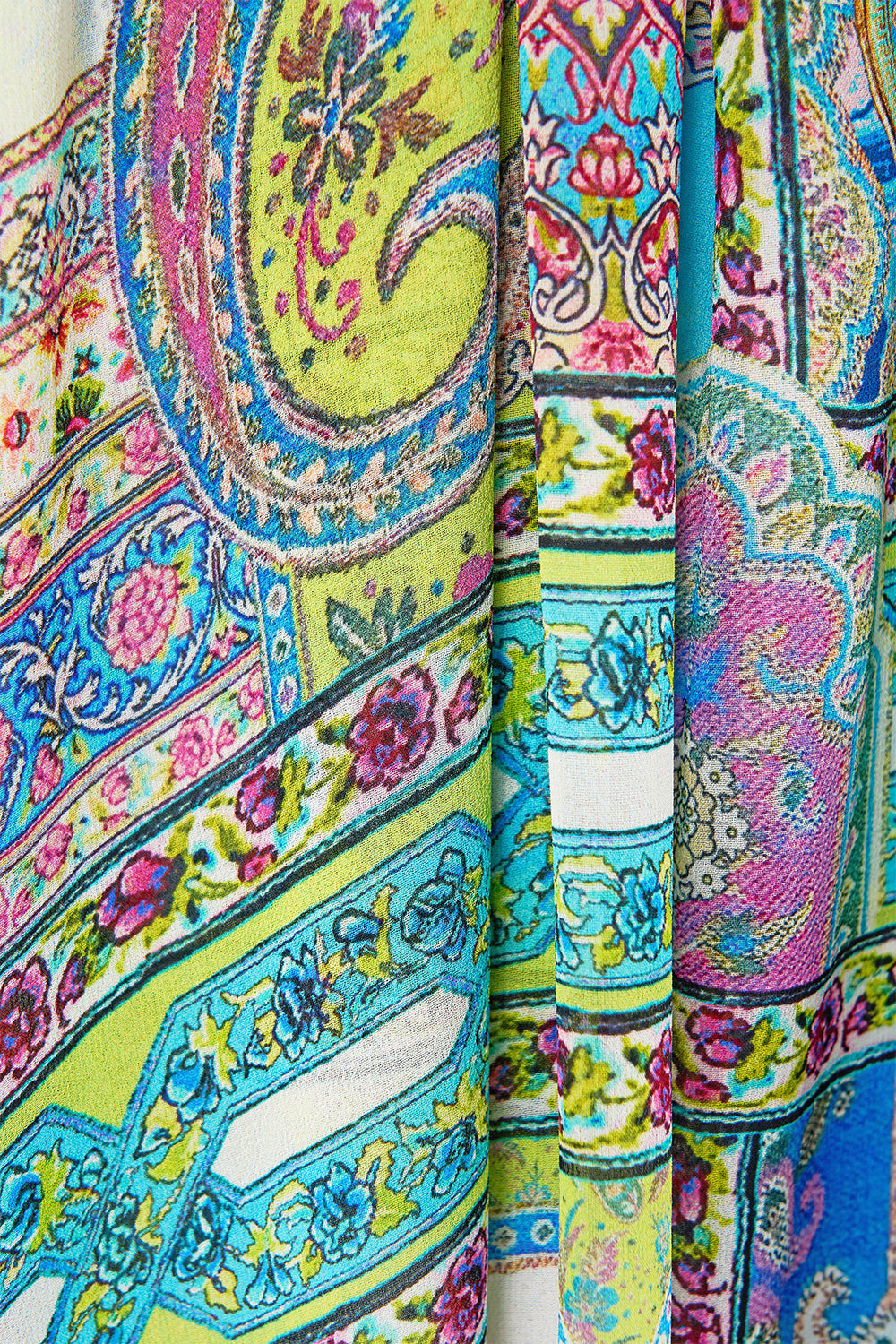 LONG DRESS WITH HANDKERCHIEF SLEEVE - 7