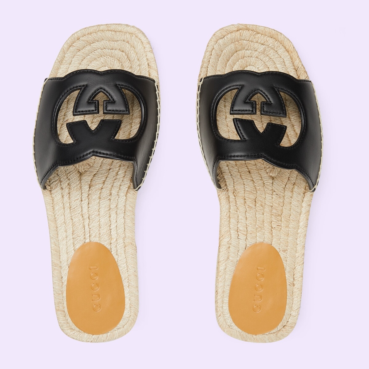 Men’s Gucci interlocking G Espadrilles size 8.5 made in Spain Gucci Interlocking G raffia espadrilles Gucci main image 2