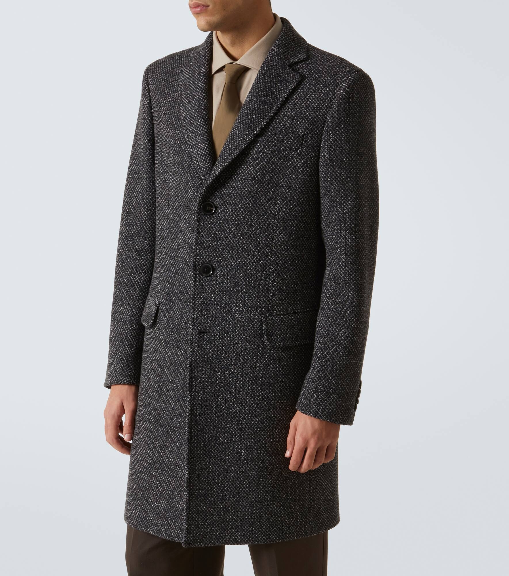 Wool and cashmere overcoat - 3