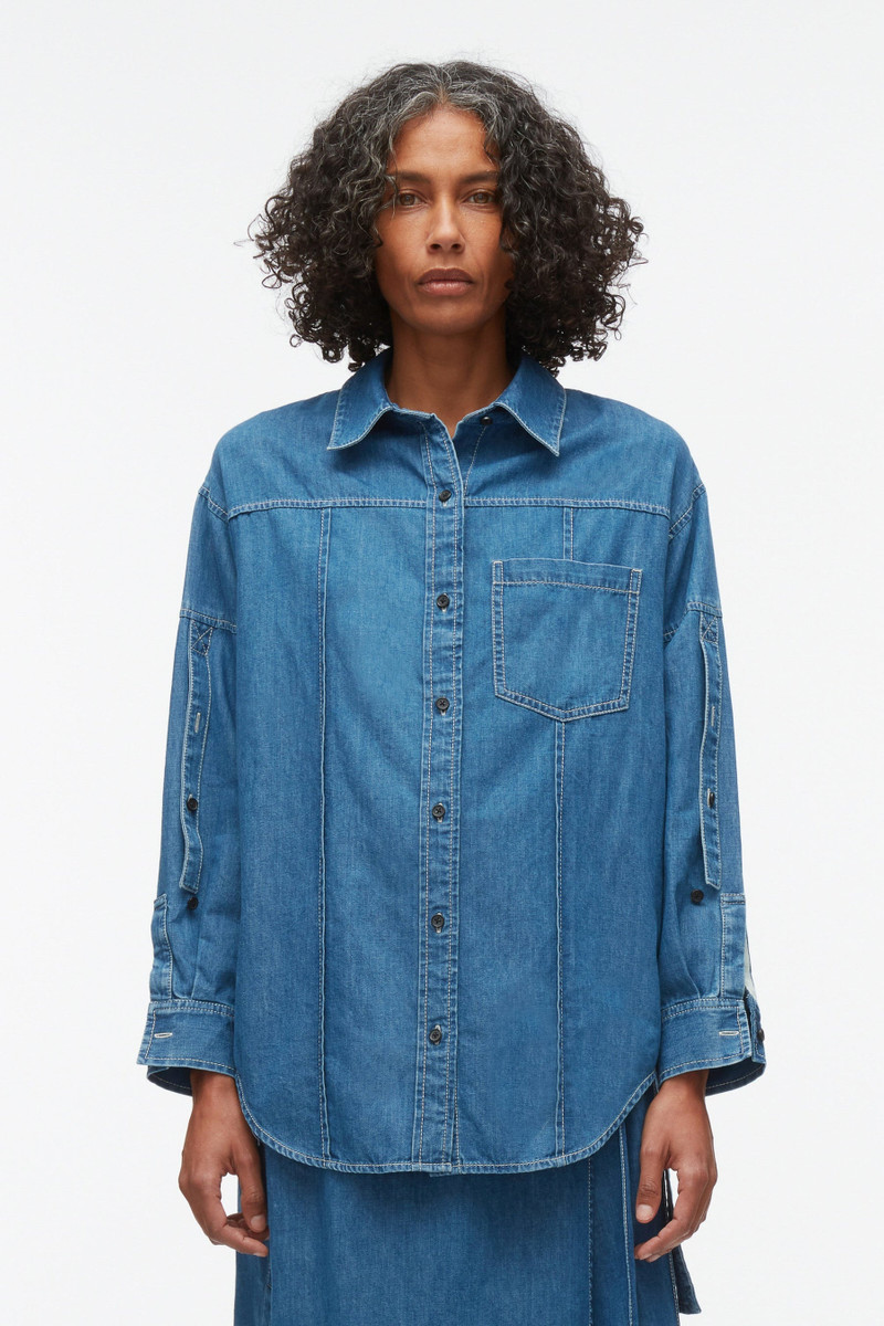 Chambray Oversized Shirt 3