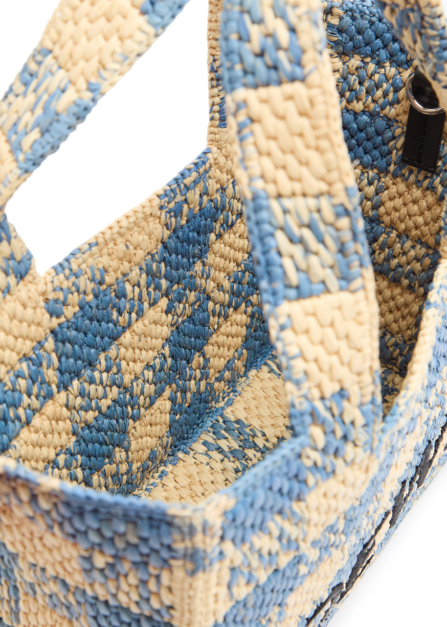 Loewe X Paula's Ibiza Font Raffia Tote bag - 4