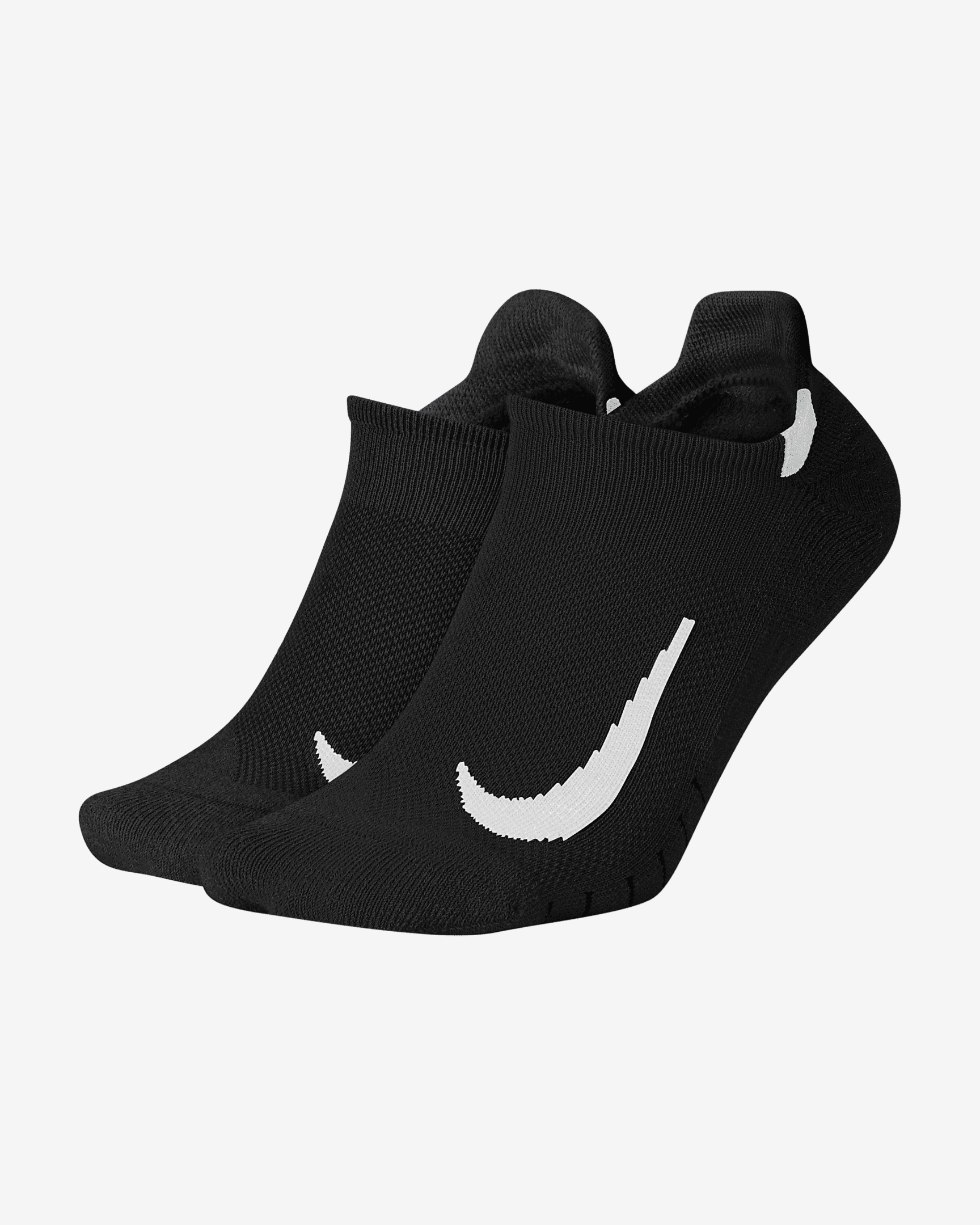 Nike Multiplier Running No-Show Socks (2 Pairs) - 1