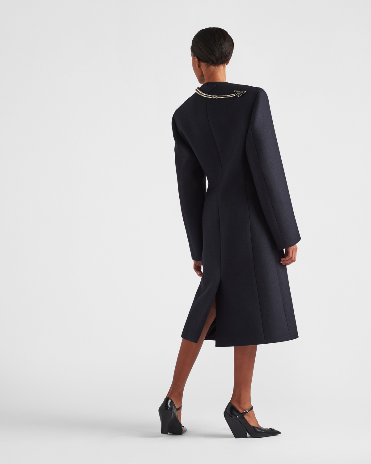 Double-breasted cloth coat - 5