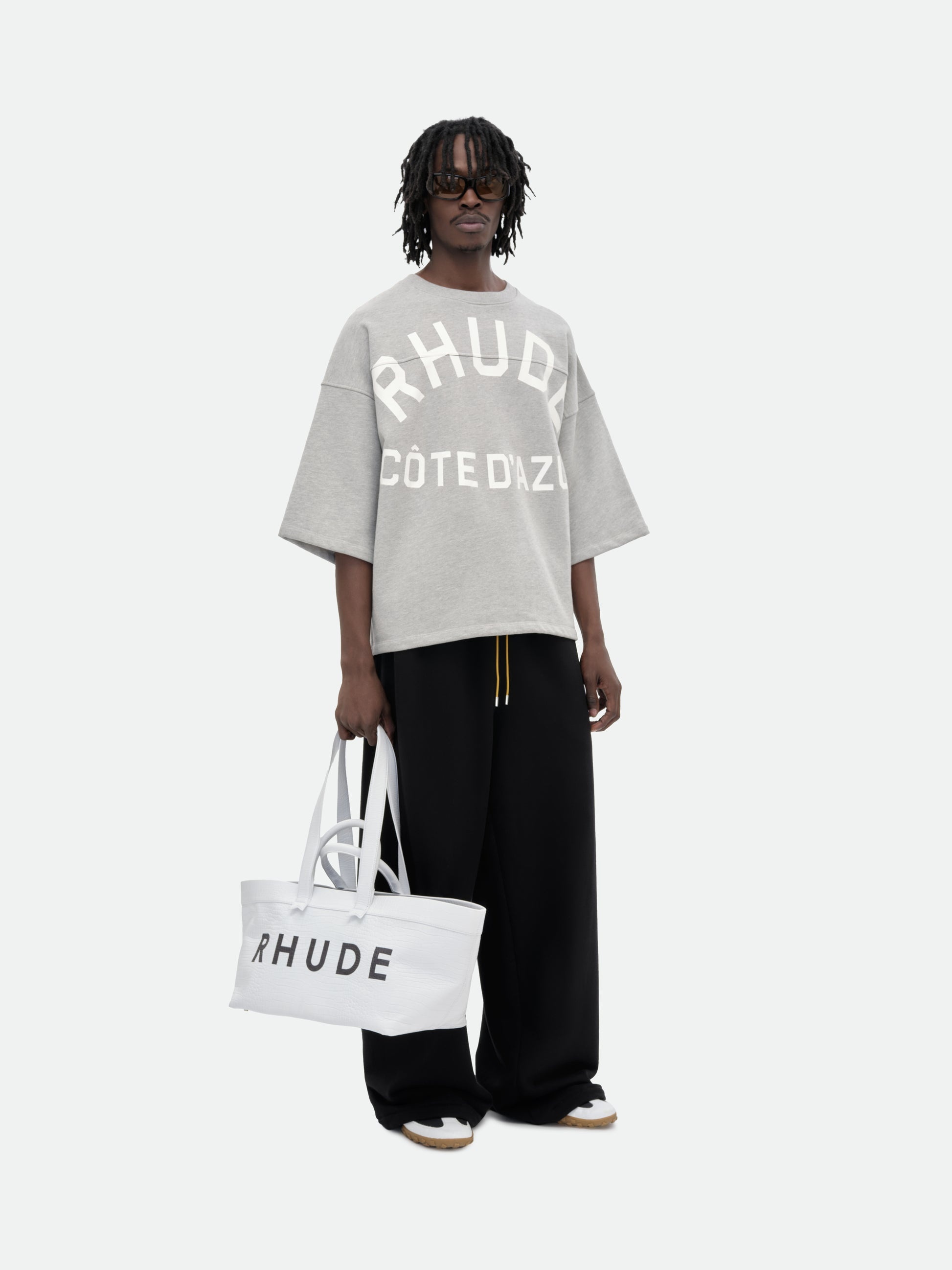 COTE D'AZUR MID-SLEEVE BOXY TEE - 8