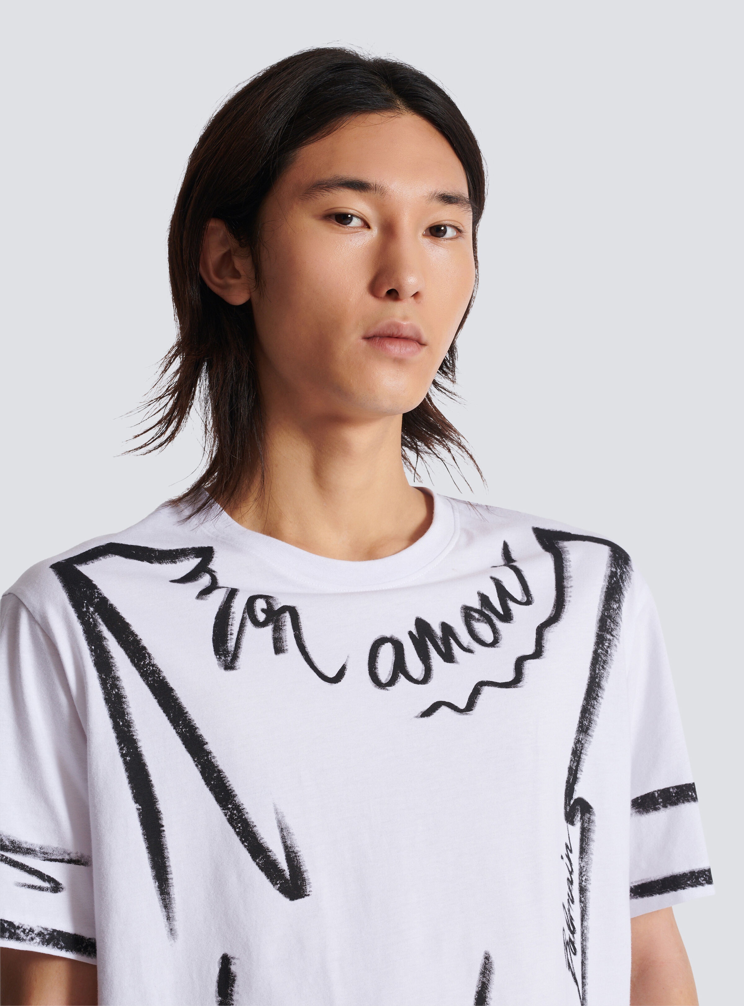 T-shirt with "Love Letter" print - 7