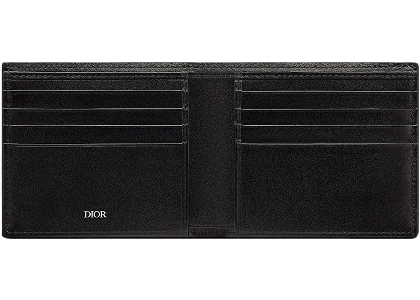 Dior Wallet Black Dior Oblique Jacquard - 2