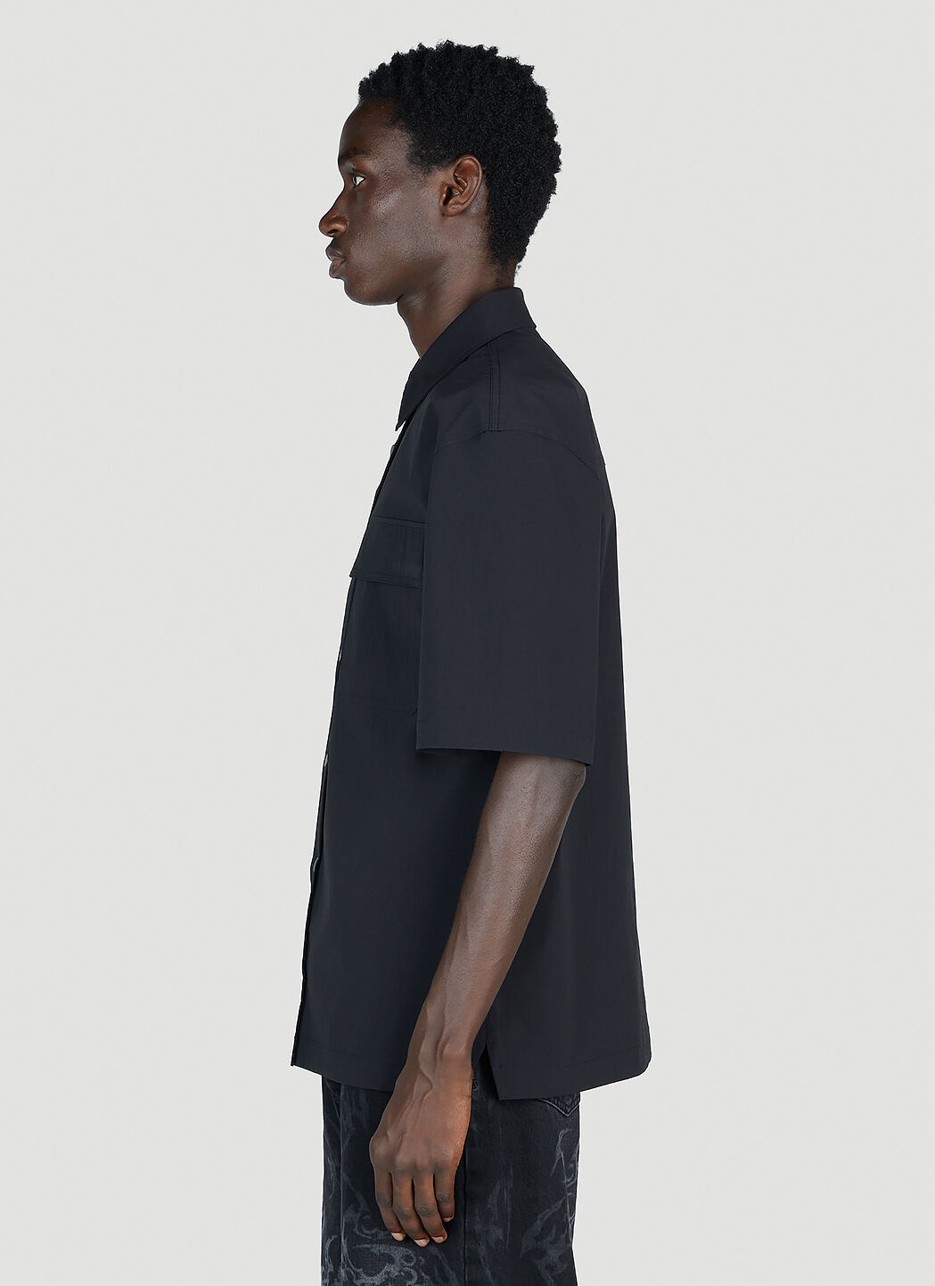 Nylon Short Sleeve Shirt - 3