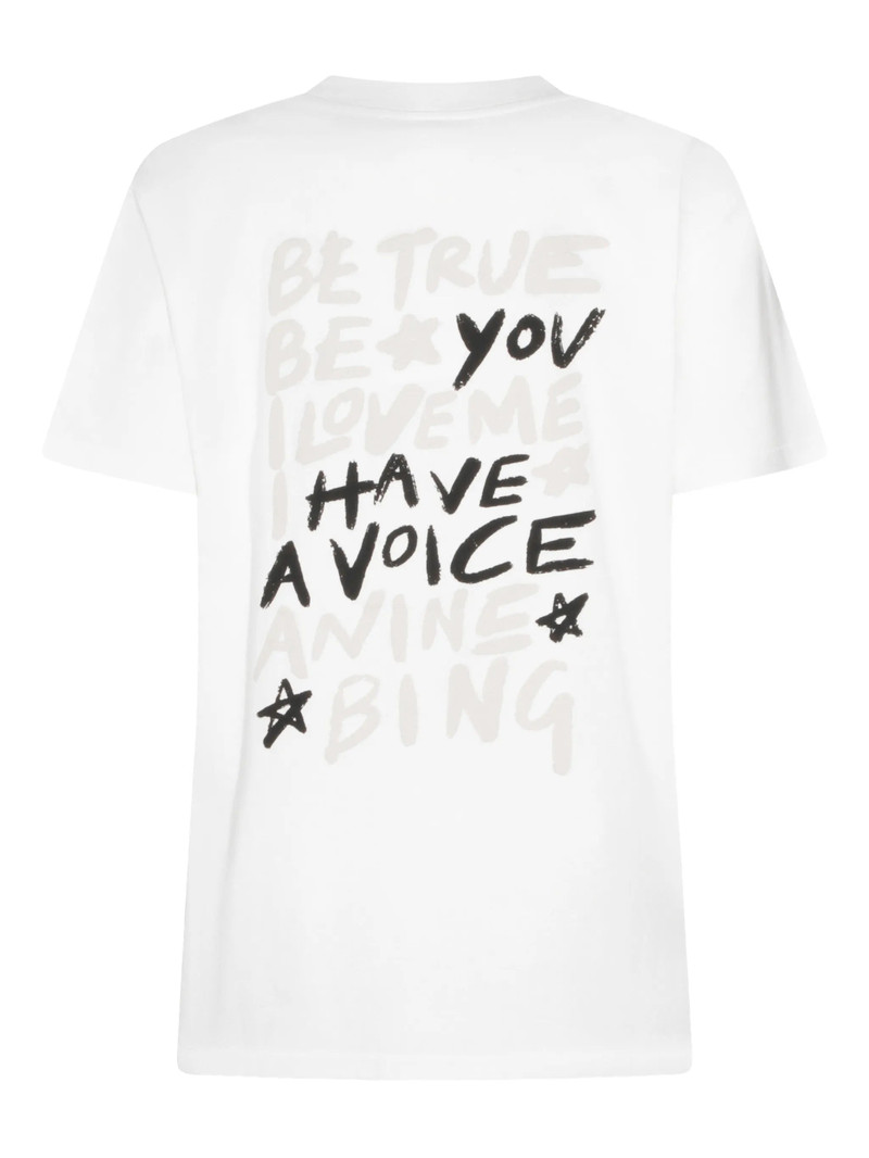 ANINE BING Anine Bing Rear-lettering T-shirt outlook