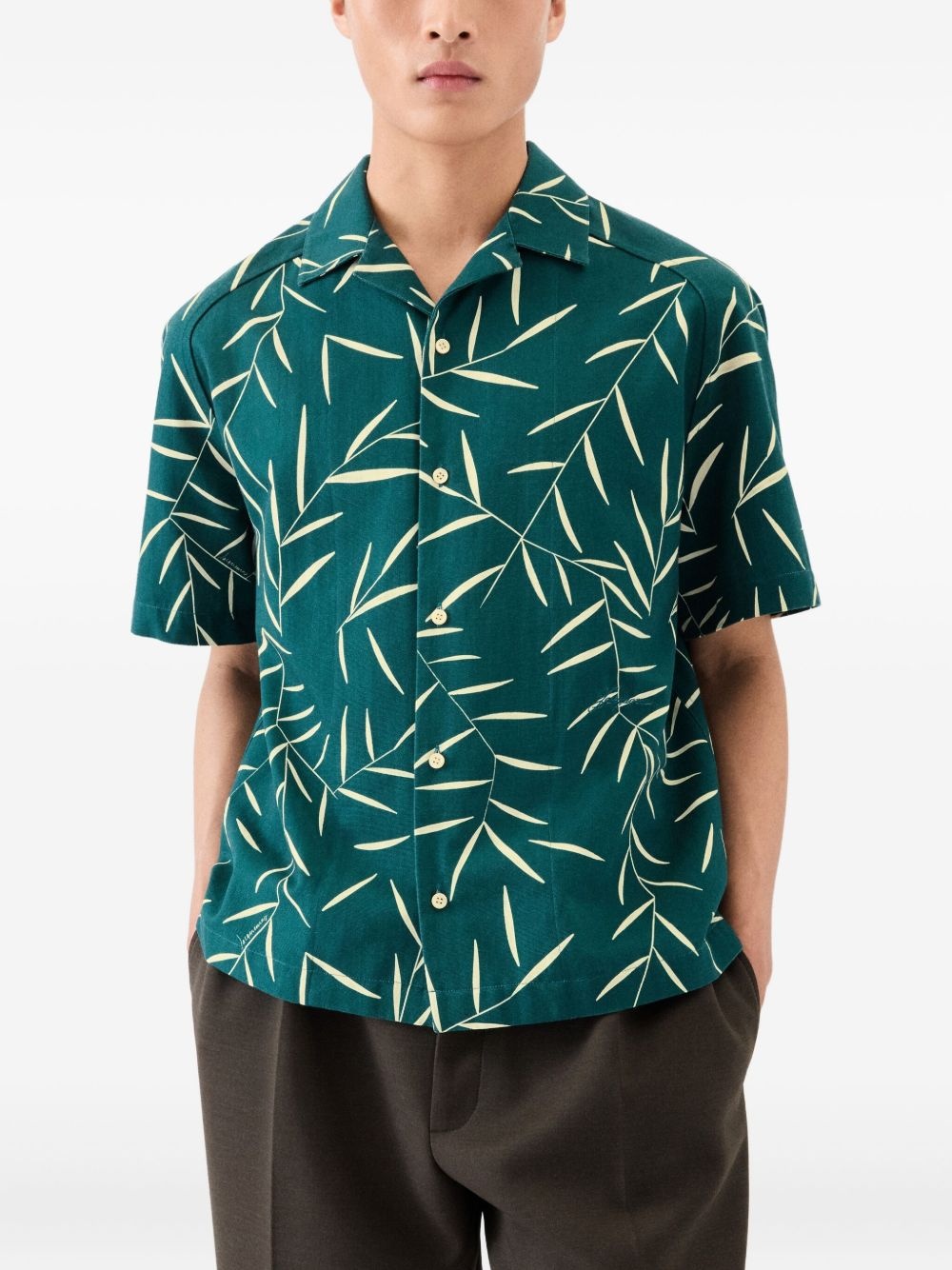 printed short-sleeve shirt - 3