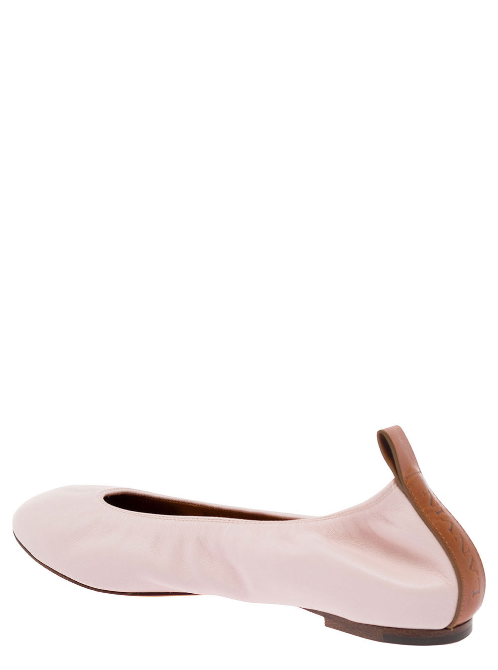 Lanvin Women Pink Ballet Flats In Leather Woman - 3