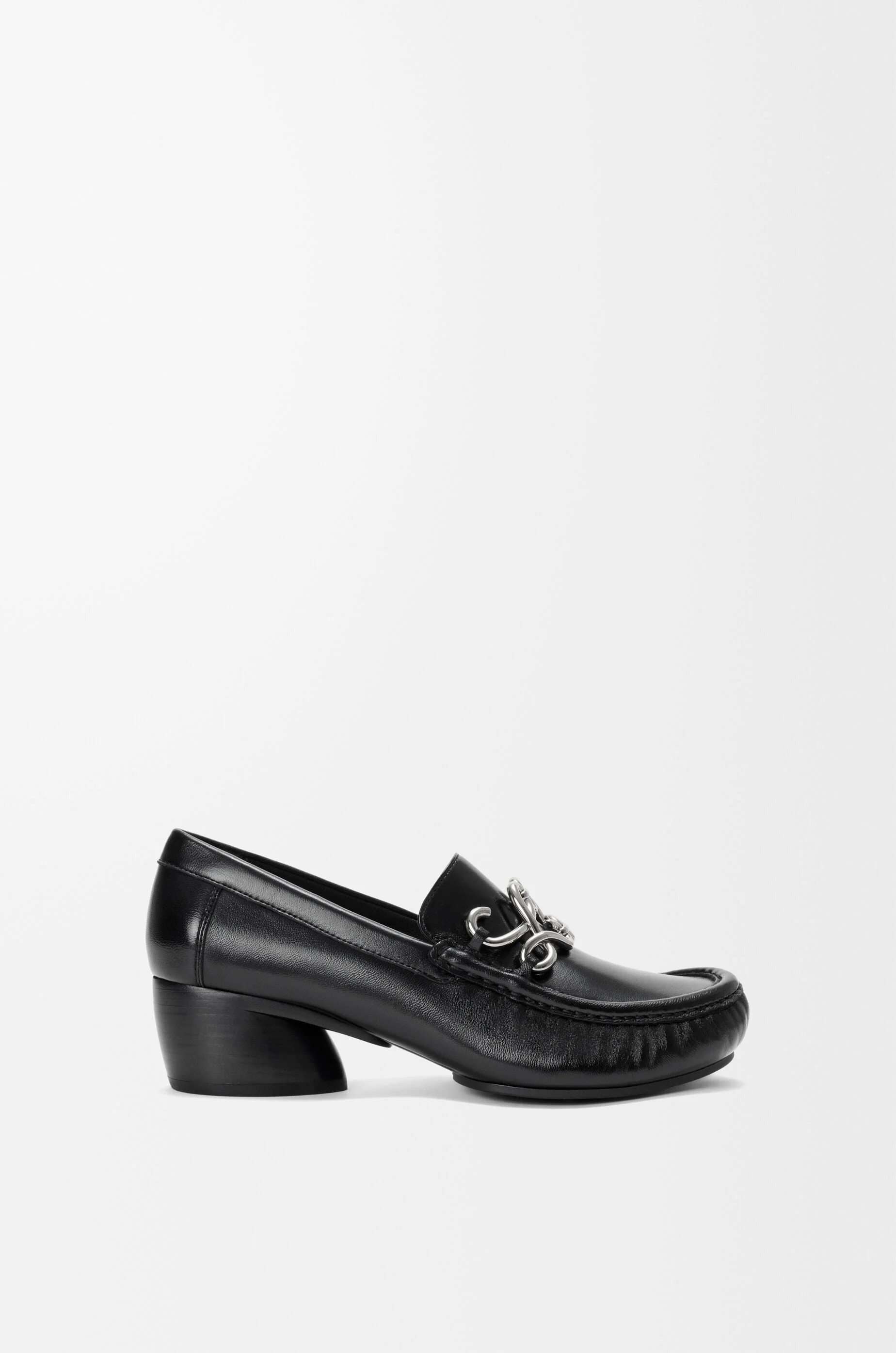 Oval Double L loafer in soft calfskin - 1
