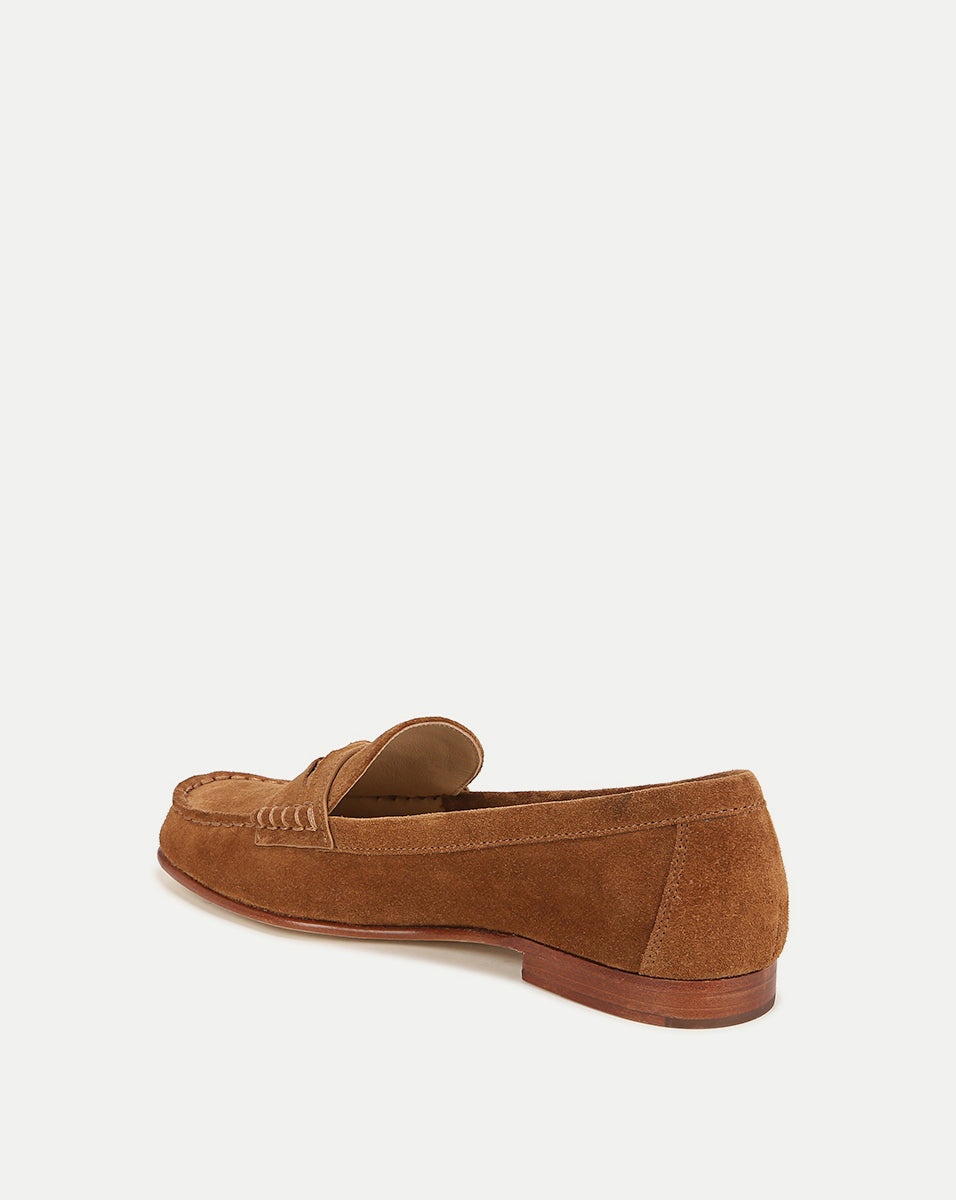 PENNY SUEDE LOAFER - 4