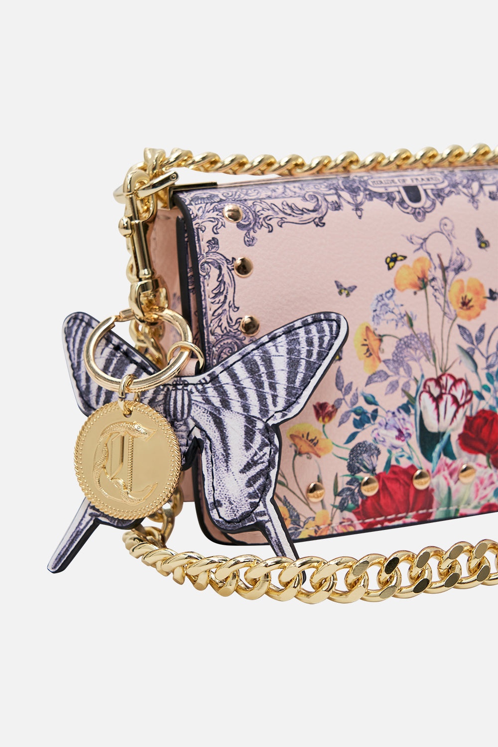 MINI CROSSBODY BOX BAG WITH CHAIN - 5