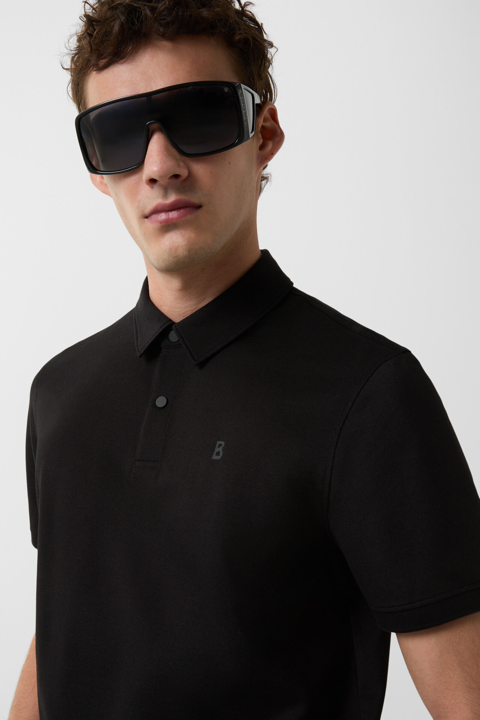 Timo polo shirt in Black - 4