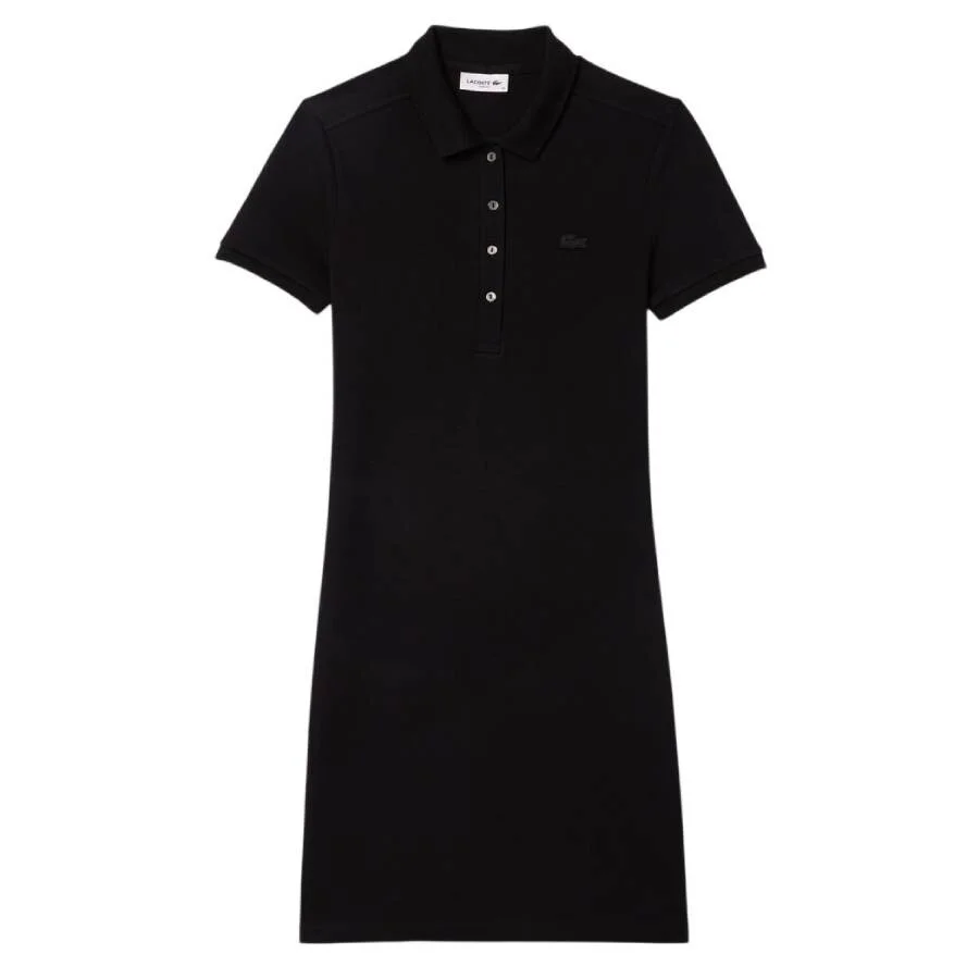 Lacoste Stretch Petit Pique Polo Dress, Brand Size 44 ( US Size 10 ) - 1