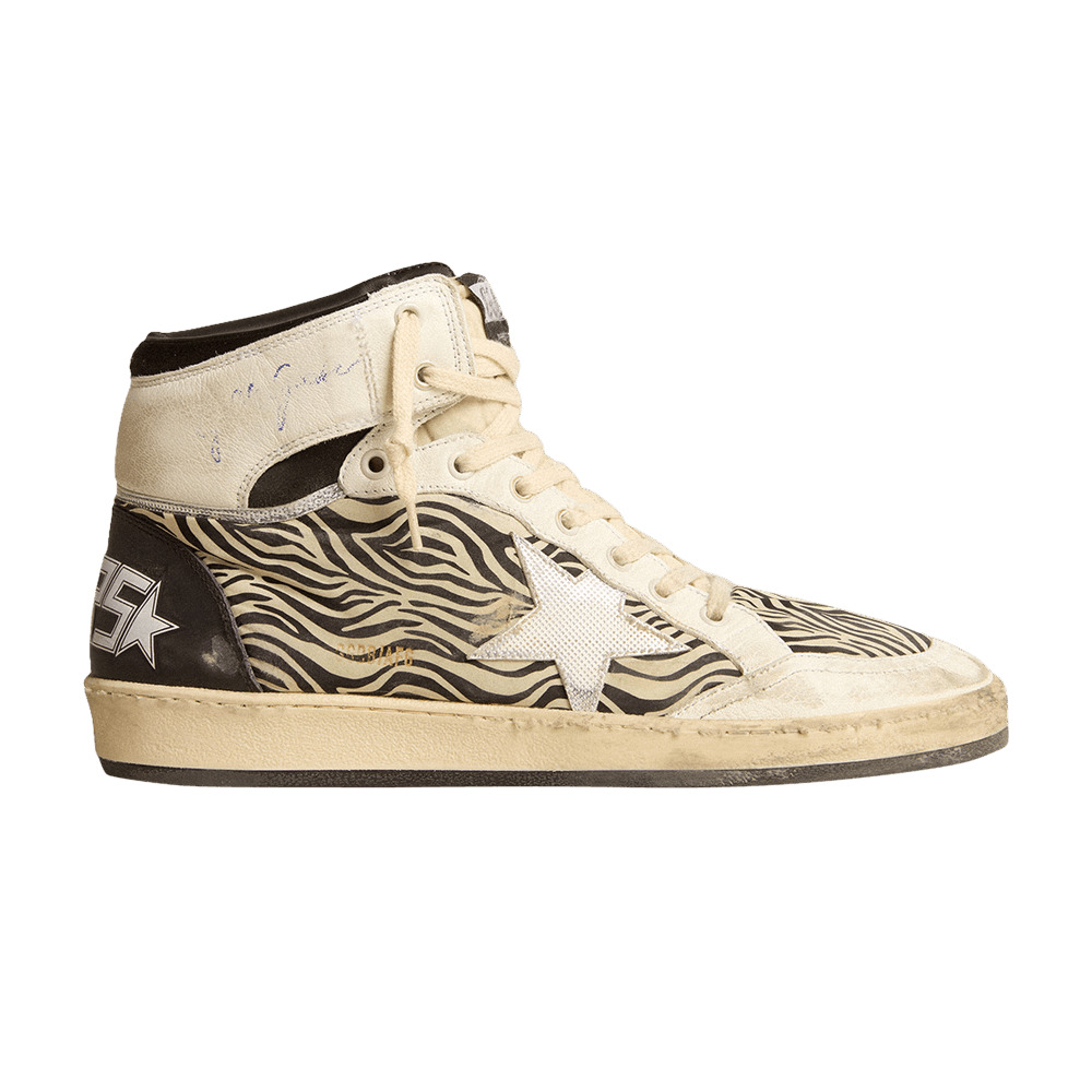 Golden Goose Wmns Sky Star LAB 'Zebra Print' - 1