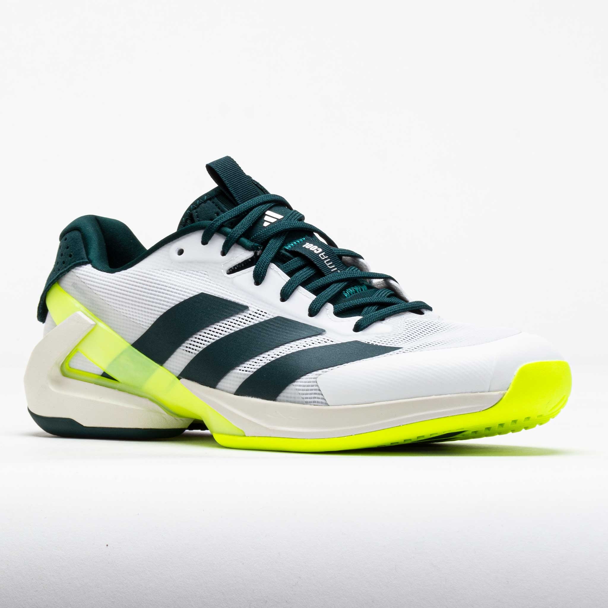 adidas Adizero Ubersonic 5 Men's White/Aurora Ivy/Lucid Lemon - 5