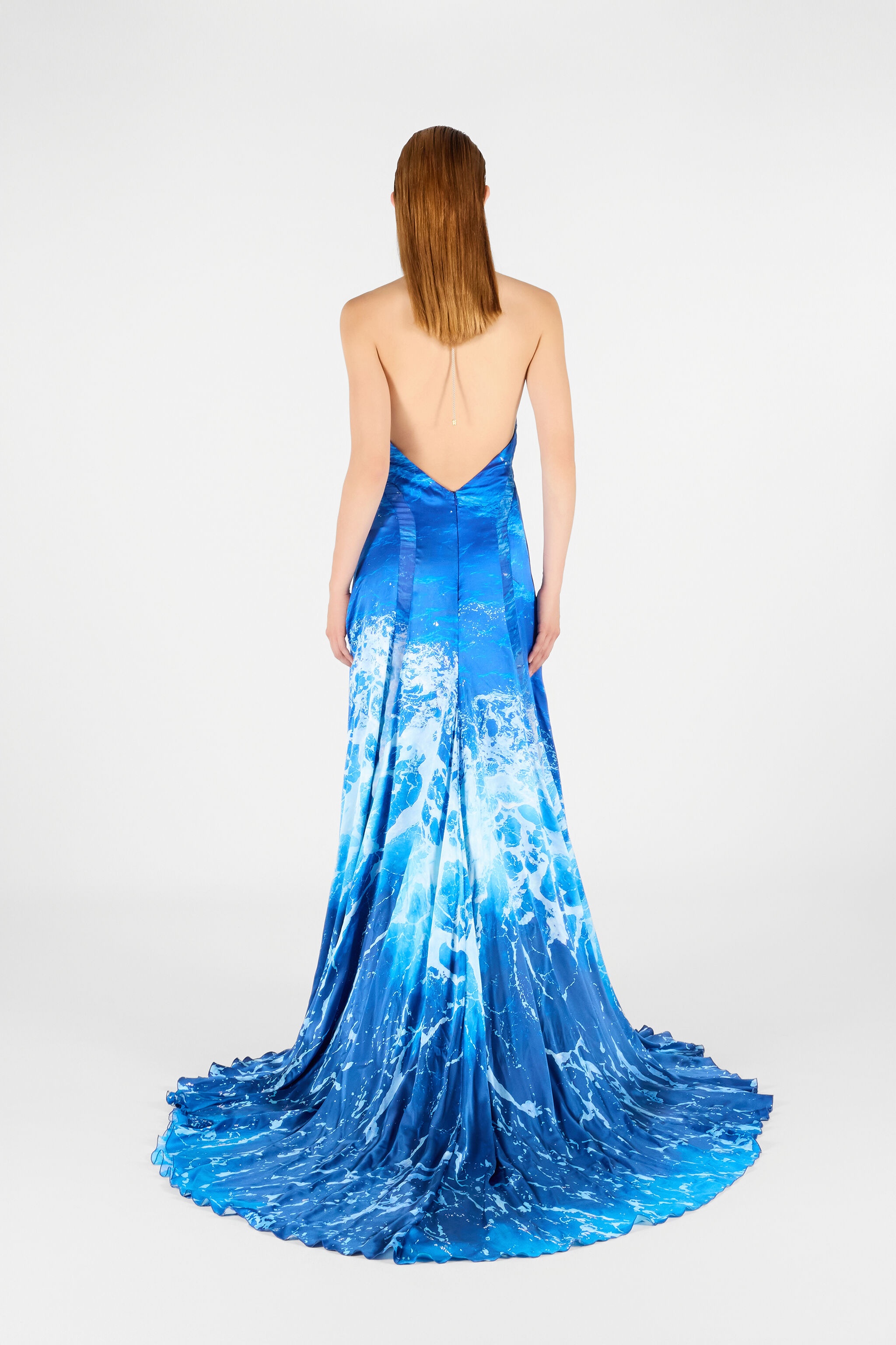 Silk Dress Stretto di Messina Print - 4