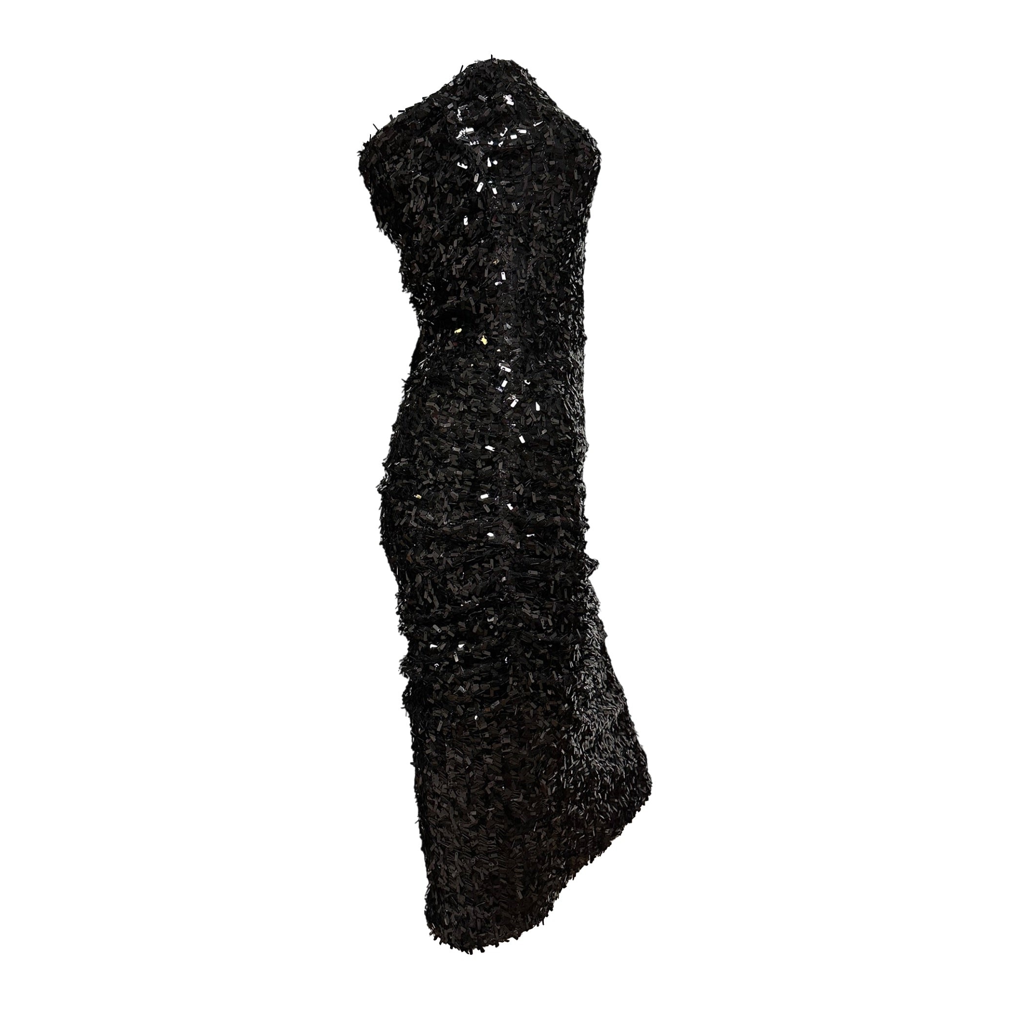 DOLCE&GABBANA Fall Winter 2016 Sequin Tube Top Midi Dress - 3