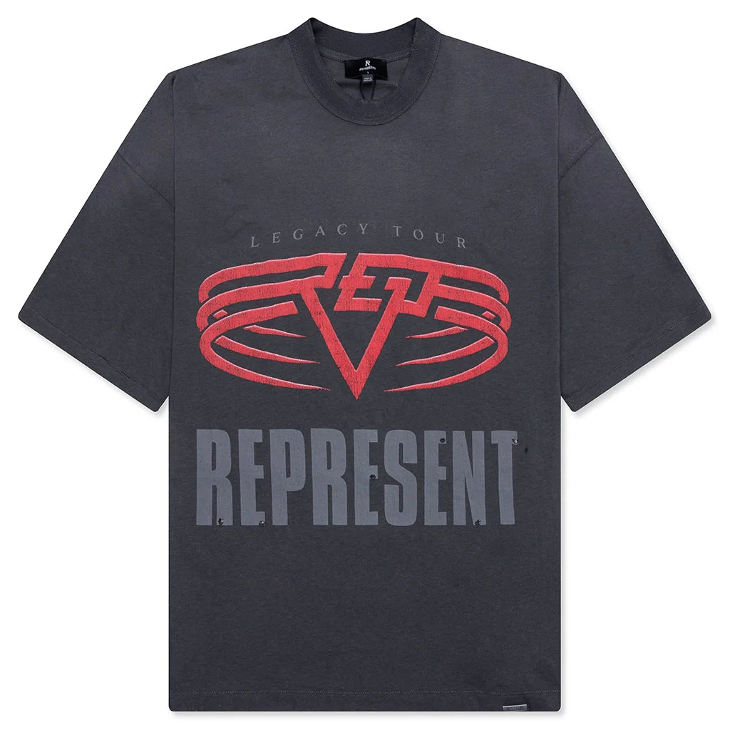 LIVING LEGACY T-SHIRT - SUN FADE GREY - 1