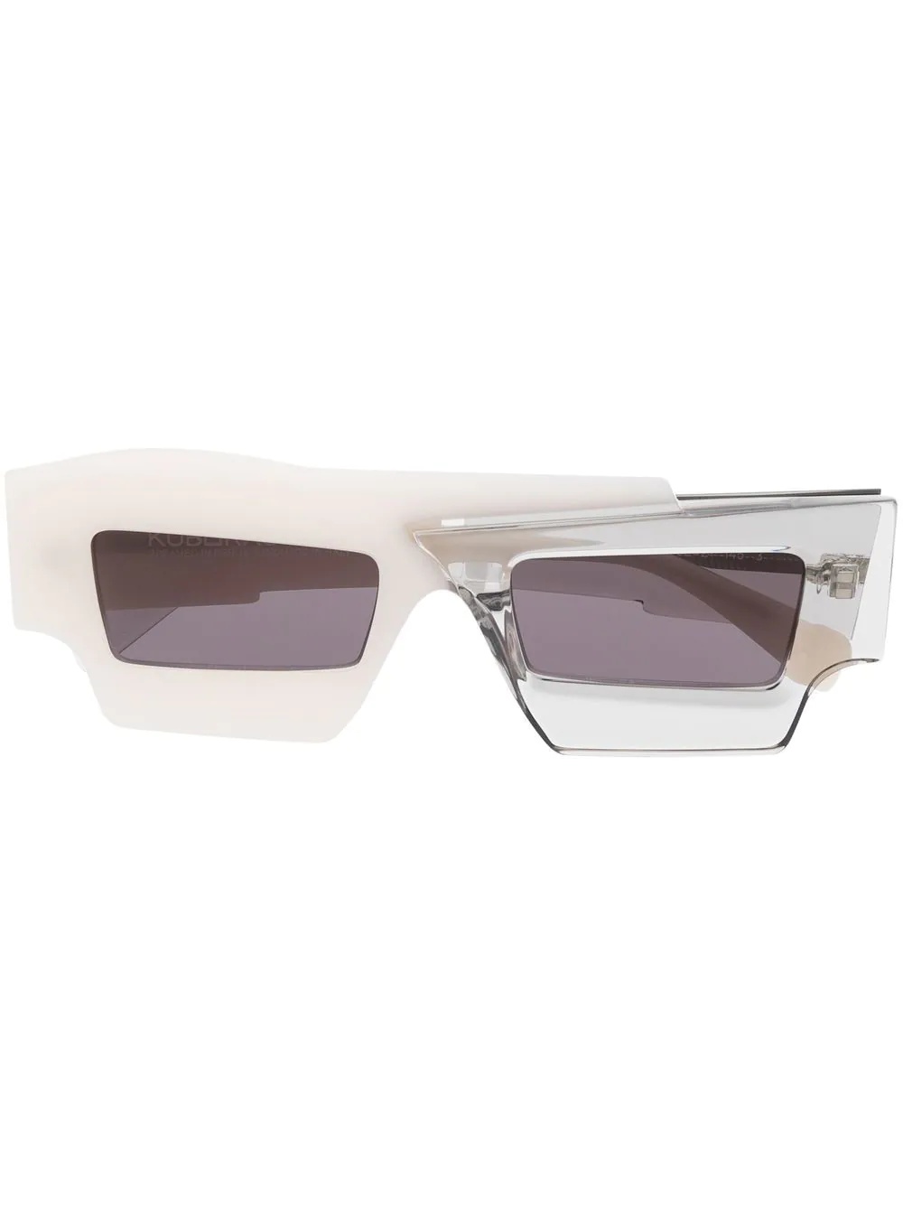 square tinted sunglasses - 1