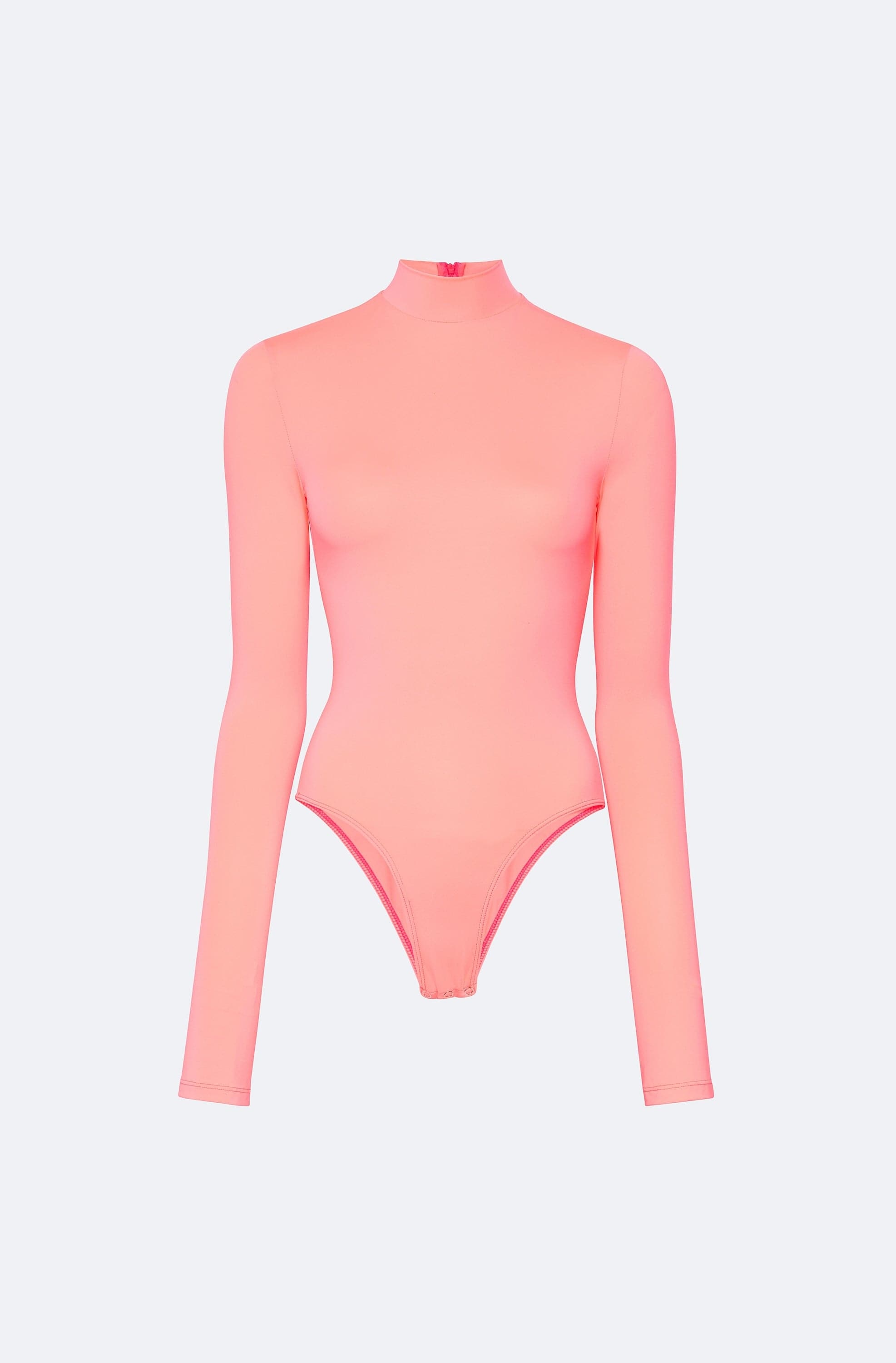Compact Jersey Mock Neck Bodysuit - 1